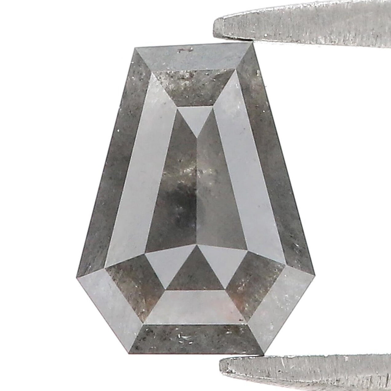 Salt & Pepper Coffin Cut Diamonds: Beauty in Imperfections