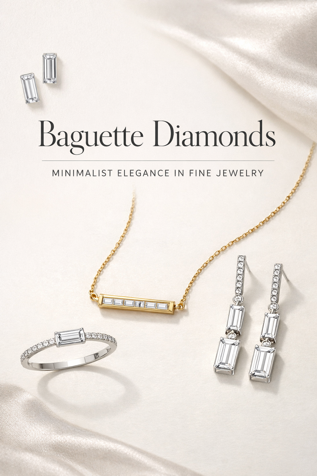Baguette Diamonds: Minimalist Elegance in Fine Jewelry
