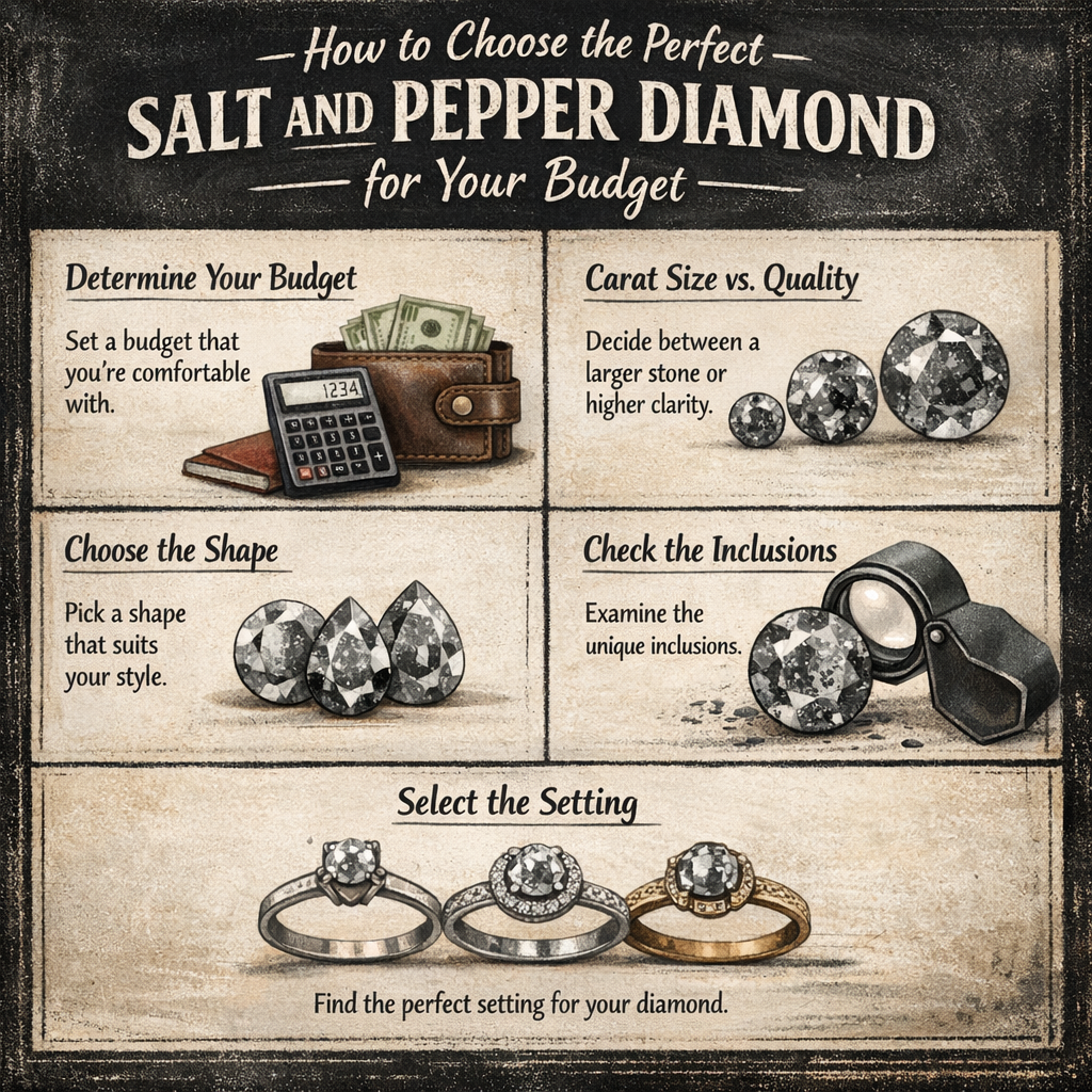 How to Choose the Perfect Salt and Pepper Diamond for Your Budget