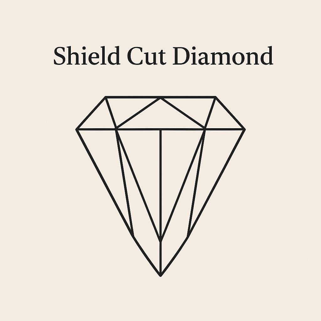 Shield Cut Salt & Pepper Diamond: Complete 2025 Buying Guide