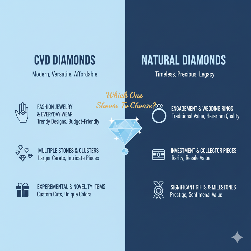CVD vs Natural Diamonds: Which One Should You Buy?