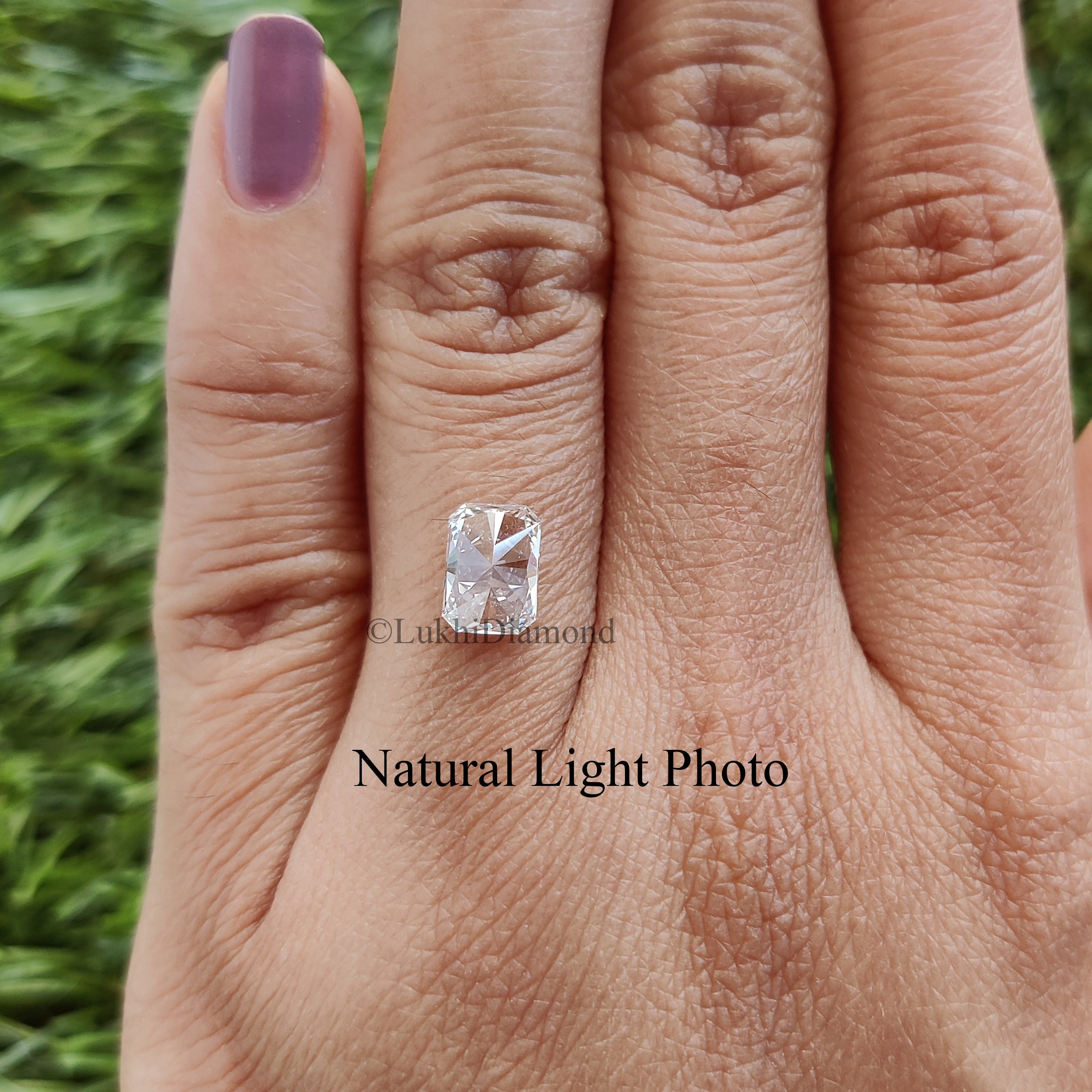 IGI Certified 1 Ct, 1.5 Ct, 2 Ct, 2.5 Ct, 3 Ct Radiant Brilliant Cut E/F Color VS Clarity Lab Grown Diamond Lab Created Loose Diamond Q155