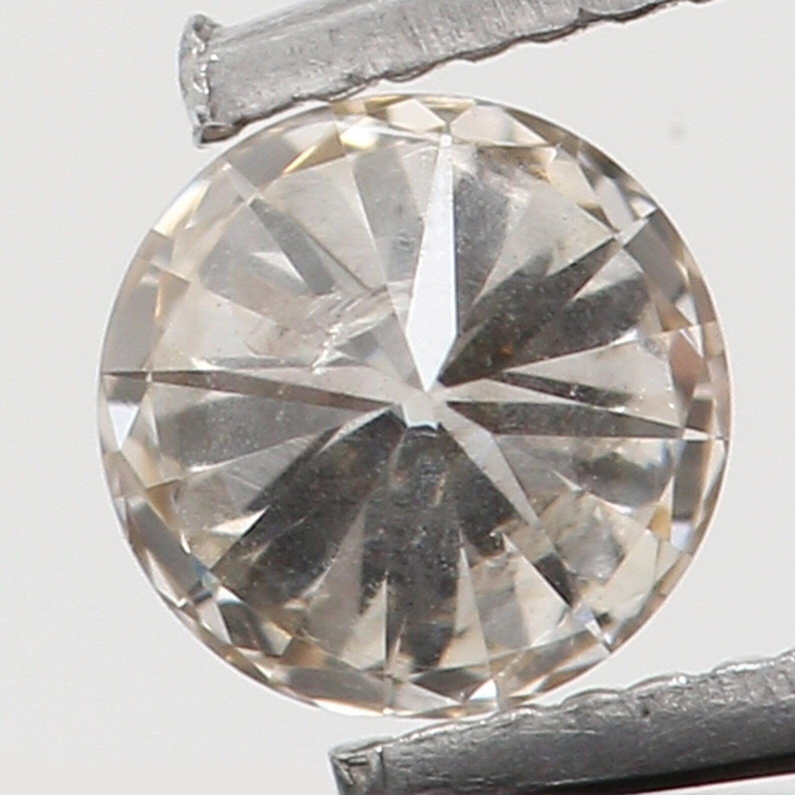 0.10 Ct Natural Loose Round Shape Diamond Brown Color Round Cut Diamond 2.90 MM Natural Loose Diamond Round Brilliant Cut Diamond N7993