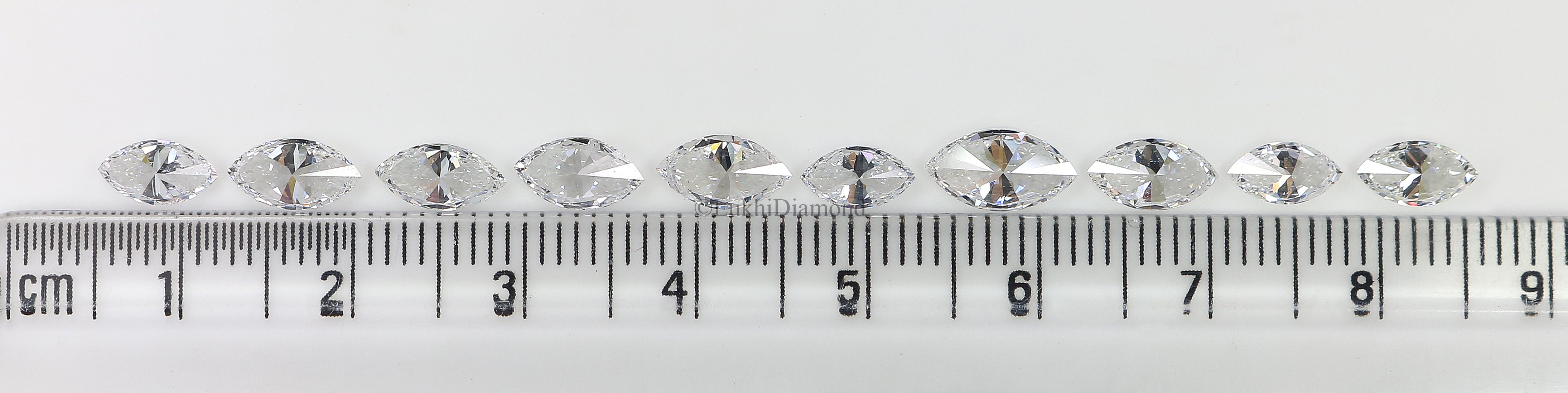 Marquise Cut E/D Color VS Clarity Lab Grown Diamond Lab Created Loose Diamond Marquise Shape 4X2/5X2.5/6X3/7X3.5/8X4 MM CVD Diamond Q161