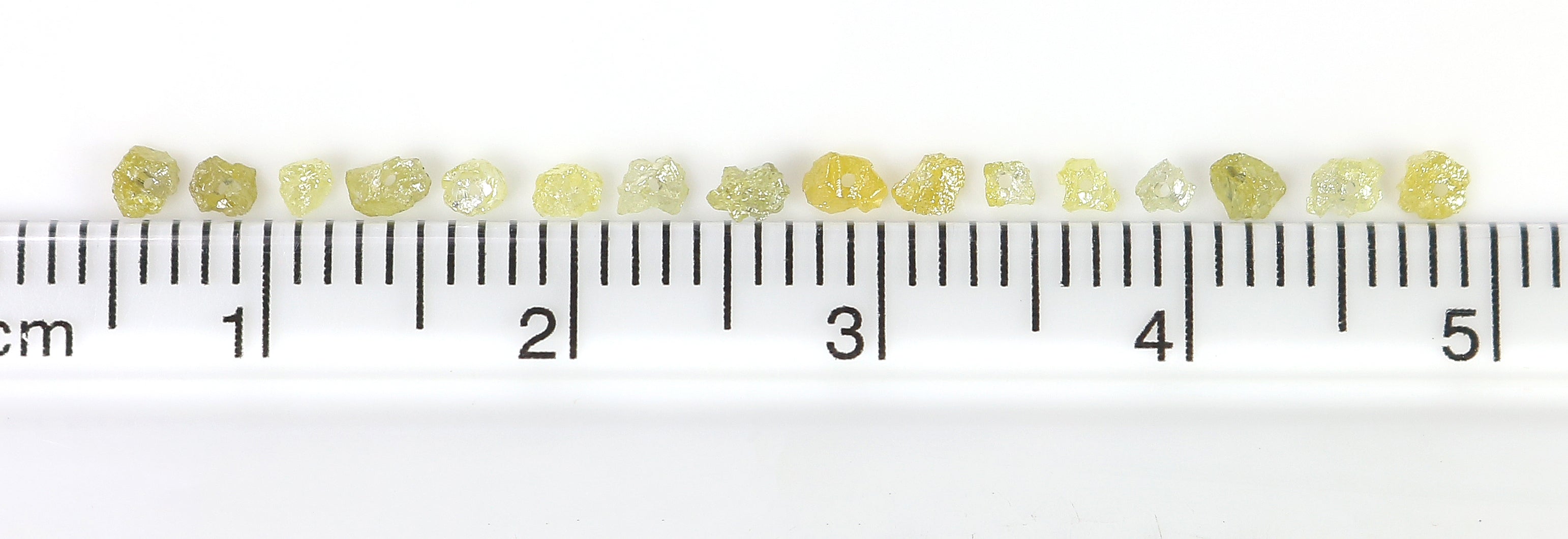 Natural Loose Rough Shape Diamond Yellow Color Rough Bead Cut Diamond 2.00 Ct Lot Uncut Drilled Bead Rough Irregular Cut Bead Diamond Q77