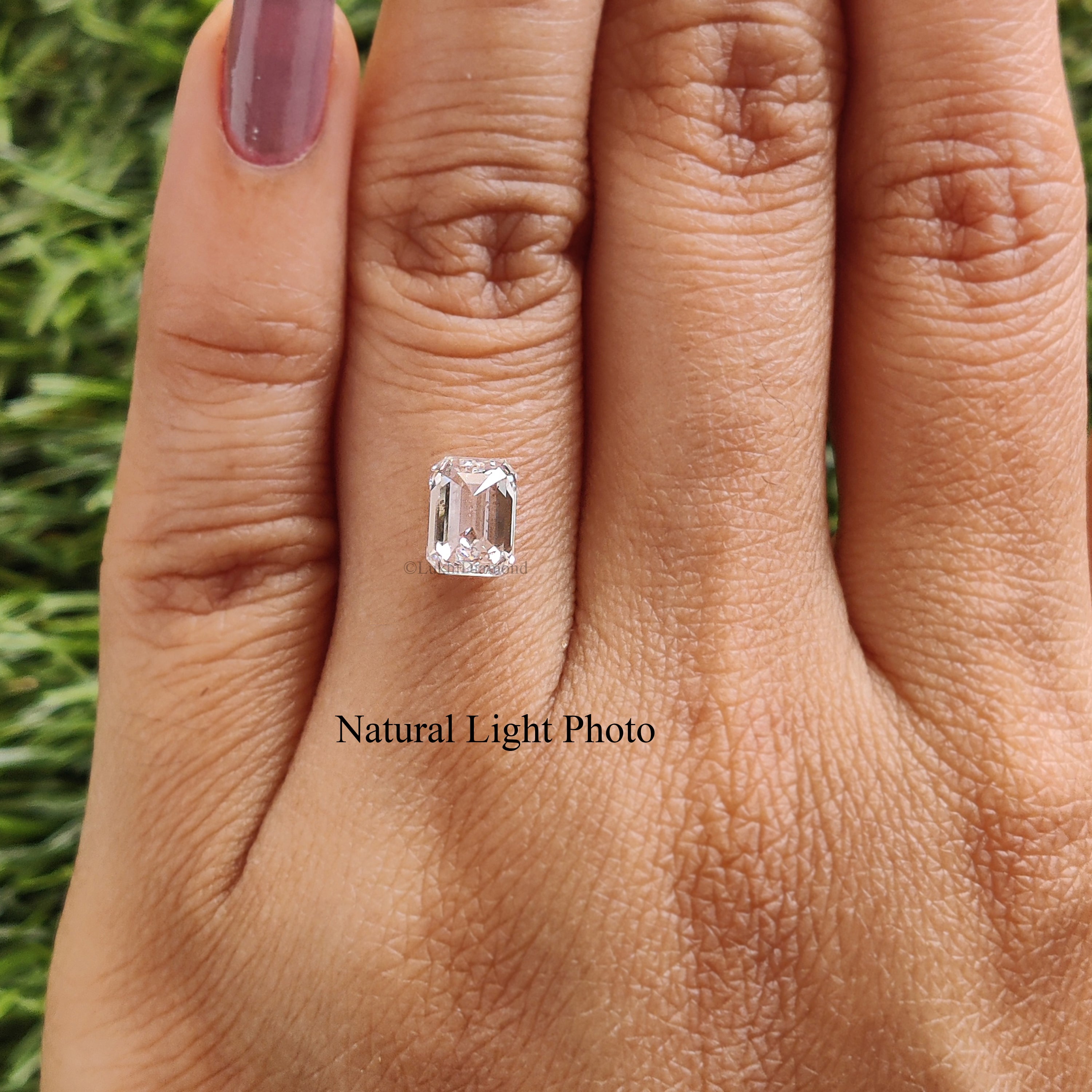 IGI Certified 1 Ct, 1.5 Ct, 2 Ct, 2.5 Ct, 3 Ct Emerald Brilliant Cut E/F Color VS Clarity Lab Grown Diamond Lab Created Loose Diamond Q106