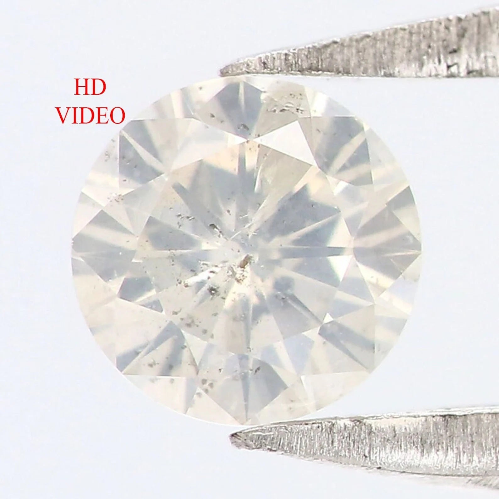 Natural Loose Round Brilliant Cut Diamond White Color 0.22 CT 3.91 MM Round Shape Diamond N1911