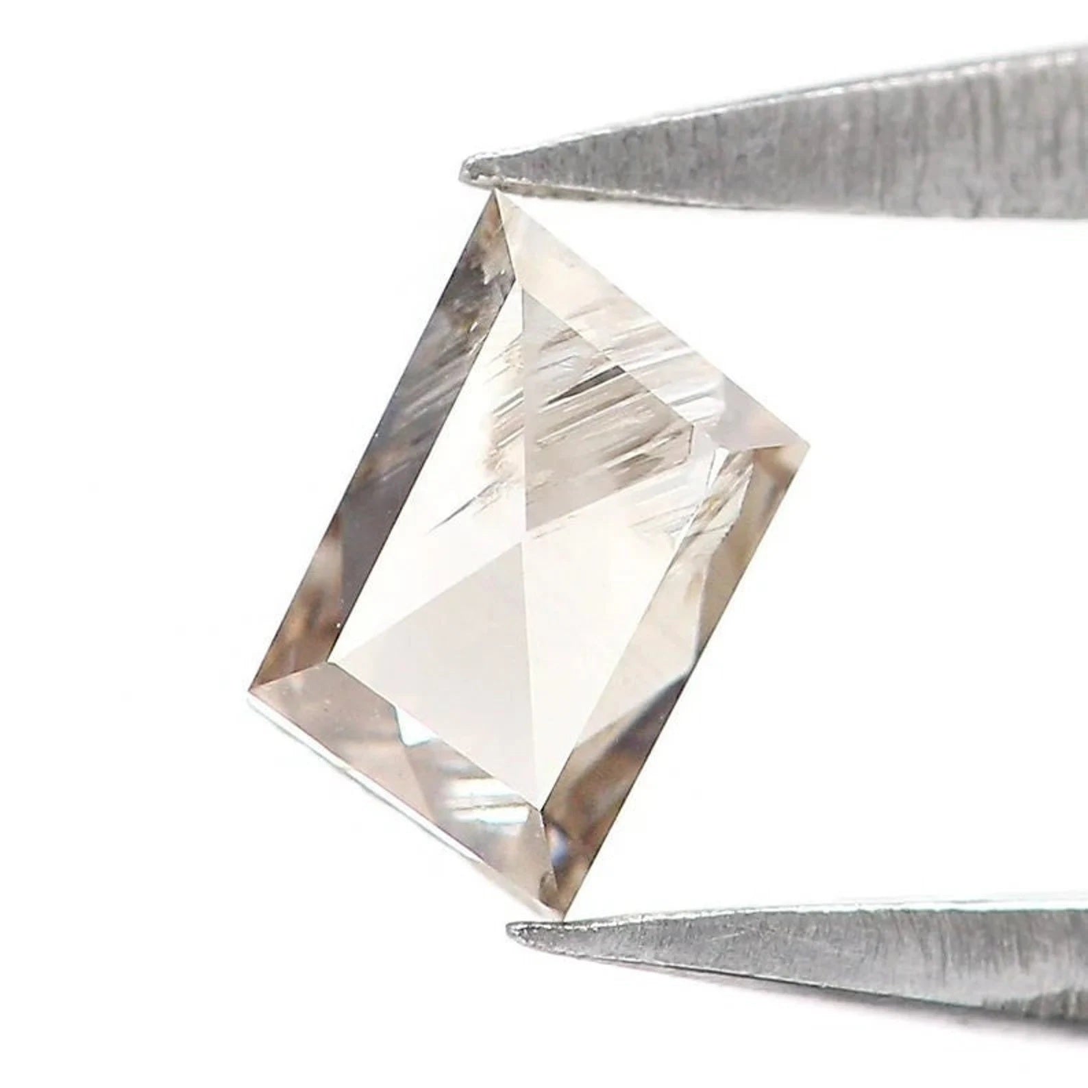 0.16 CT Natural Loose Kite Shape Diamond Brown Color Kite Cut Diamond 3.50 MM Natural Loose Diamond Brown Kite Shape Rose Cut Diamond NQ8088