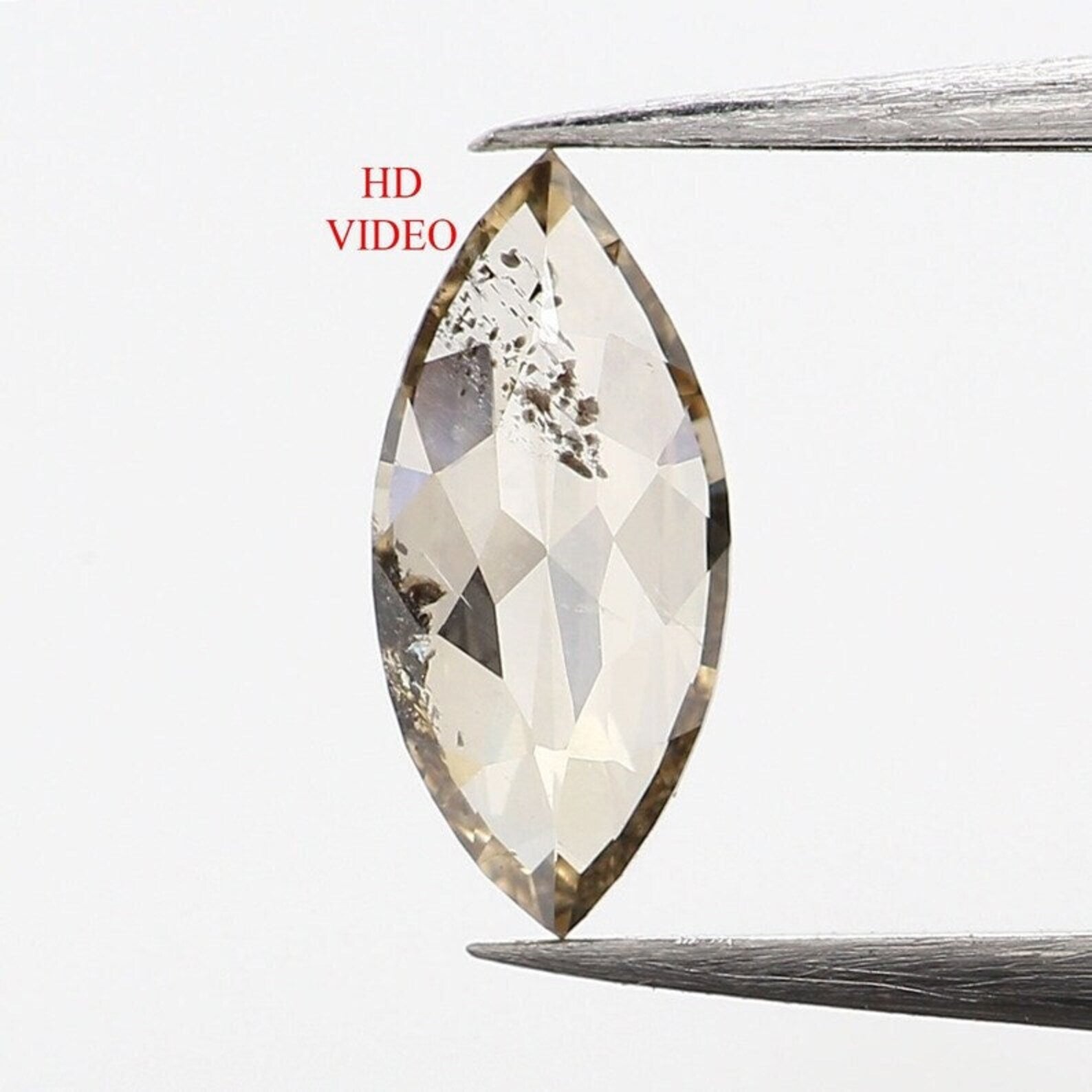 0.33 CT Natural Loose Marquise Shape Diamond Green Color Marquise Cut Diamond 7.30 MM Natural Loose Diamond Marquise Rose Cut Diamond NQ1003