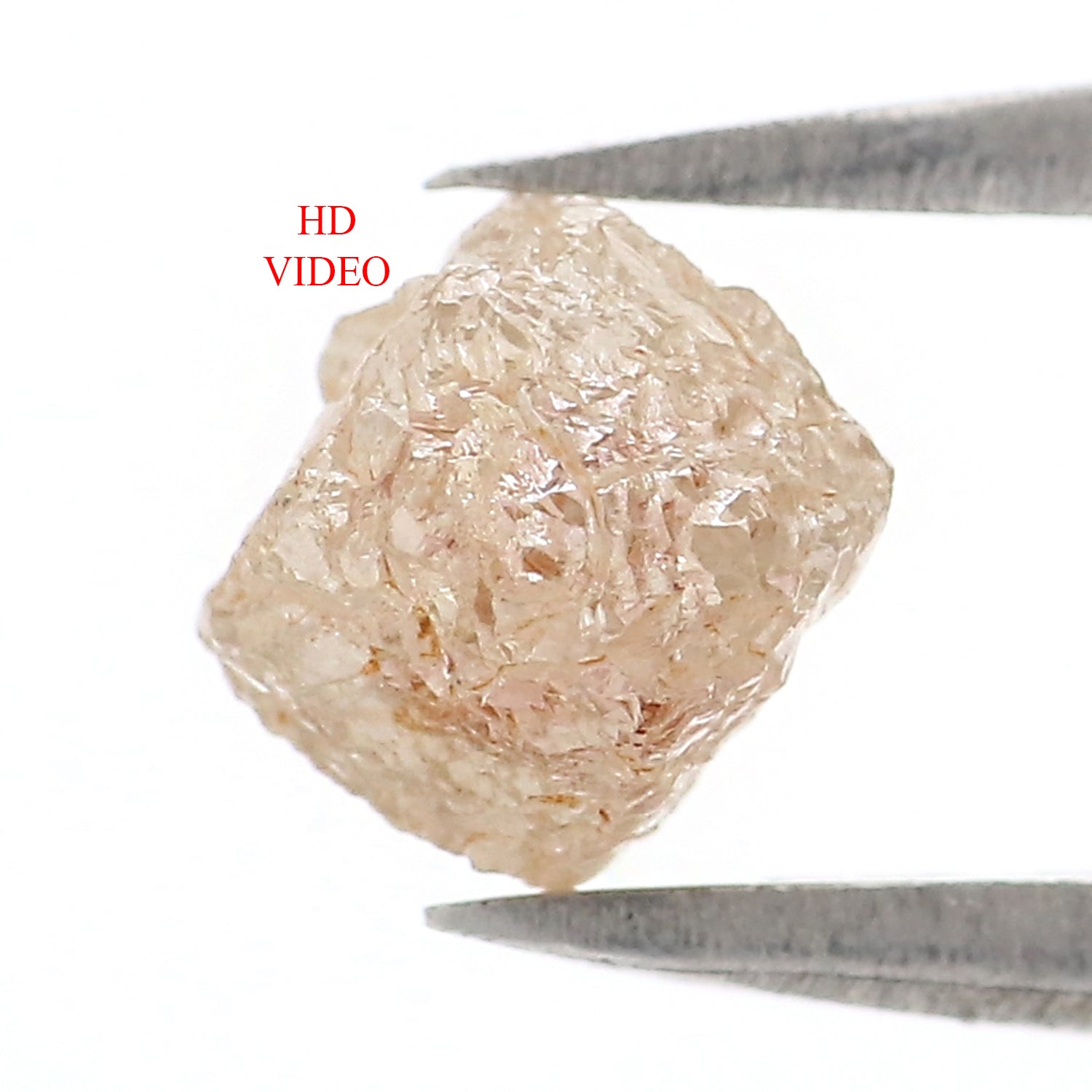 Natural Loose Rough Diamond, Rough Brown Color Diamond Natural Loose Diamond, Uncut Diamonds, Rough Cube Diamond, 1.15 CT Rough Shape KR1249