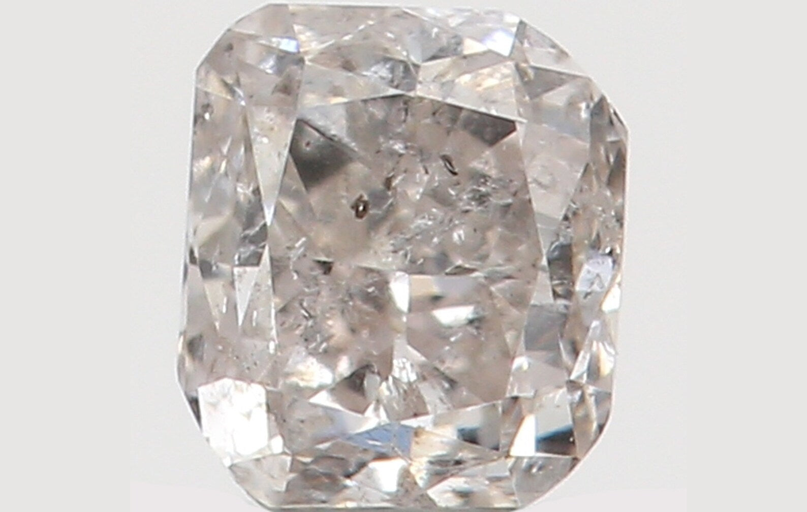 0.13 Ct Natural Loose Diamond, Cushion Diamond, White Diamond, Polished Diamond, Real Diamond, Rustic Diamond, Antique Diamond N6531