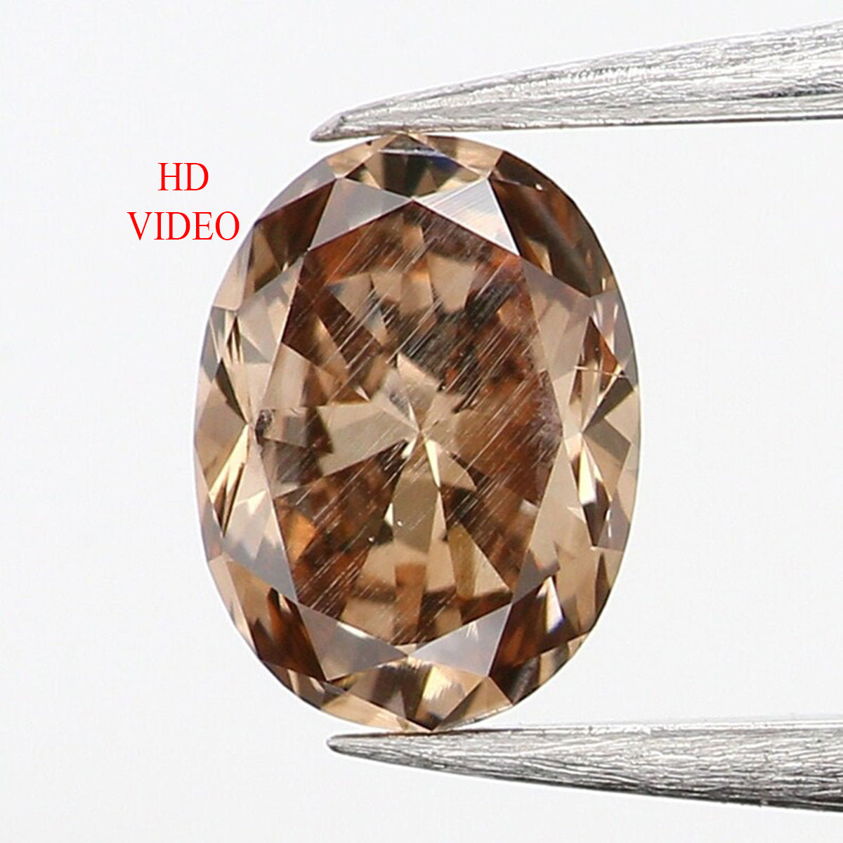 0.25 CT Natural Loose Oval Shape Diamond Brown Color Oval Cut Diamond 4.60 MM Natural Loose Brown Color Oval Brilliant Cut Diamond LQ488