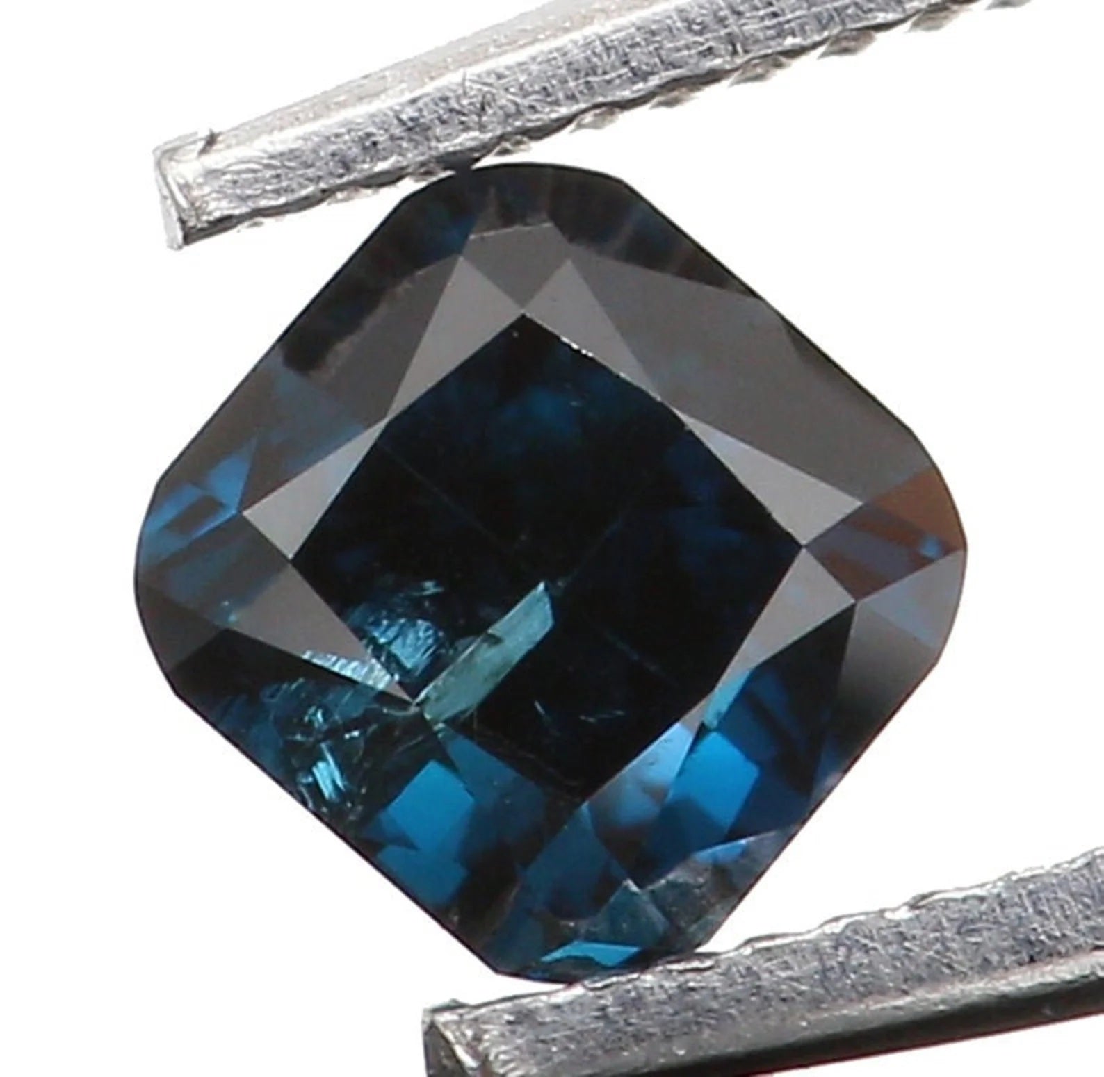 0.16 Ct Natural Loose Diamond, Cushion Diamond, Blue Diamond, Polished Diamond, Brilliant Cut Diamond, Rustic Diamond, Antique Diamond N6515