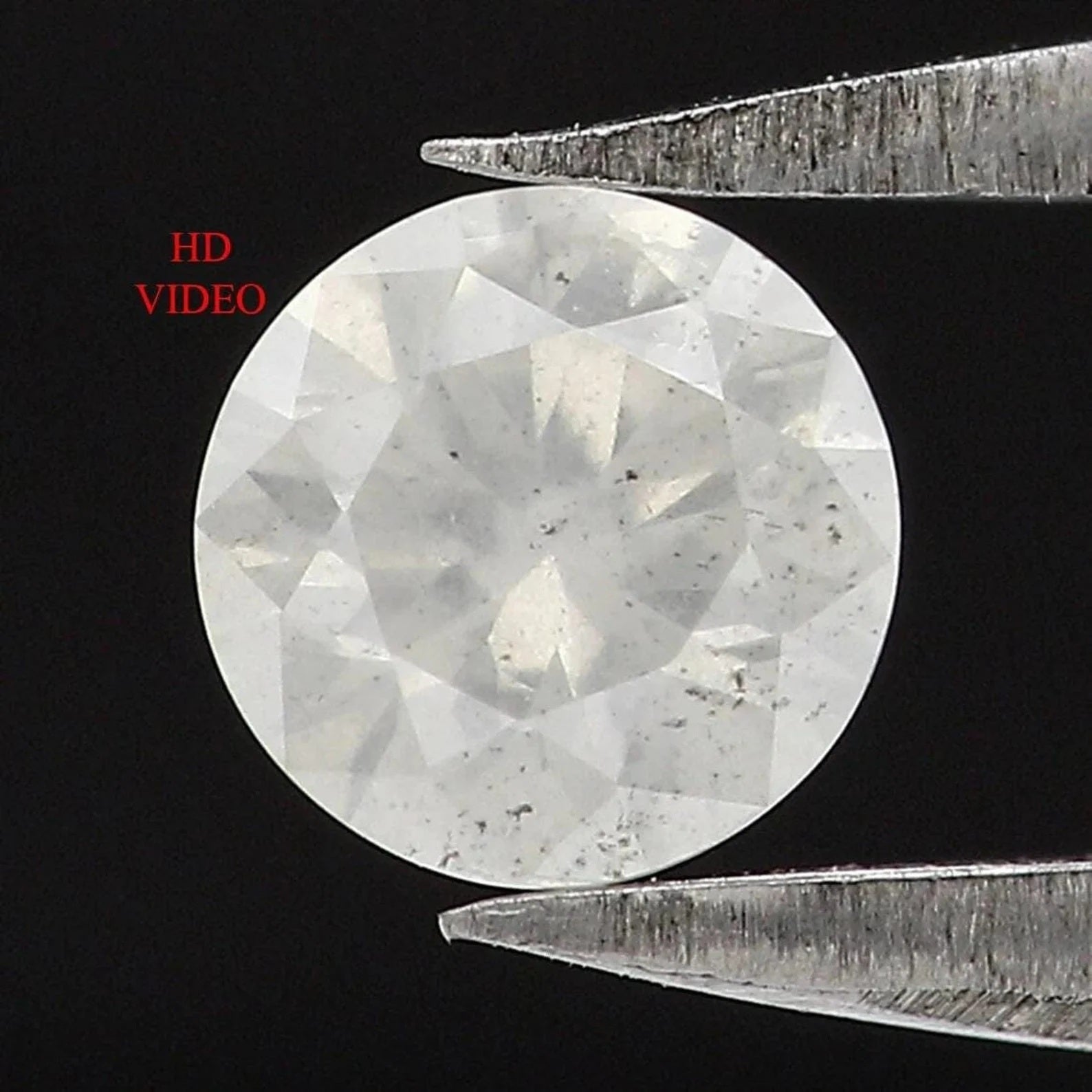 0.34 CT Natural Loose Round Shape Diamond White Milky Color Round Cut Diamond 4.45 MM Natural White Color Round Brilliant Cut Diamond NQ1859
