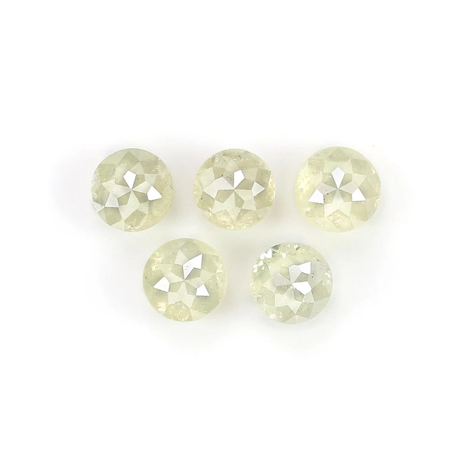 1.35 CT Natural Loose Round Shape Diamond Grey Color Round Diamond 3.50 MM Natural Loose Diamond Grey Color Round Rose Cut Diamond NQ7030