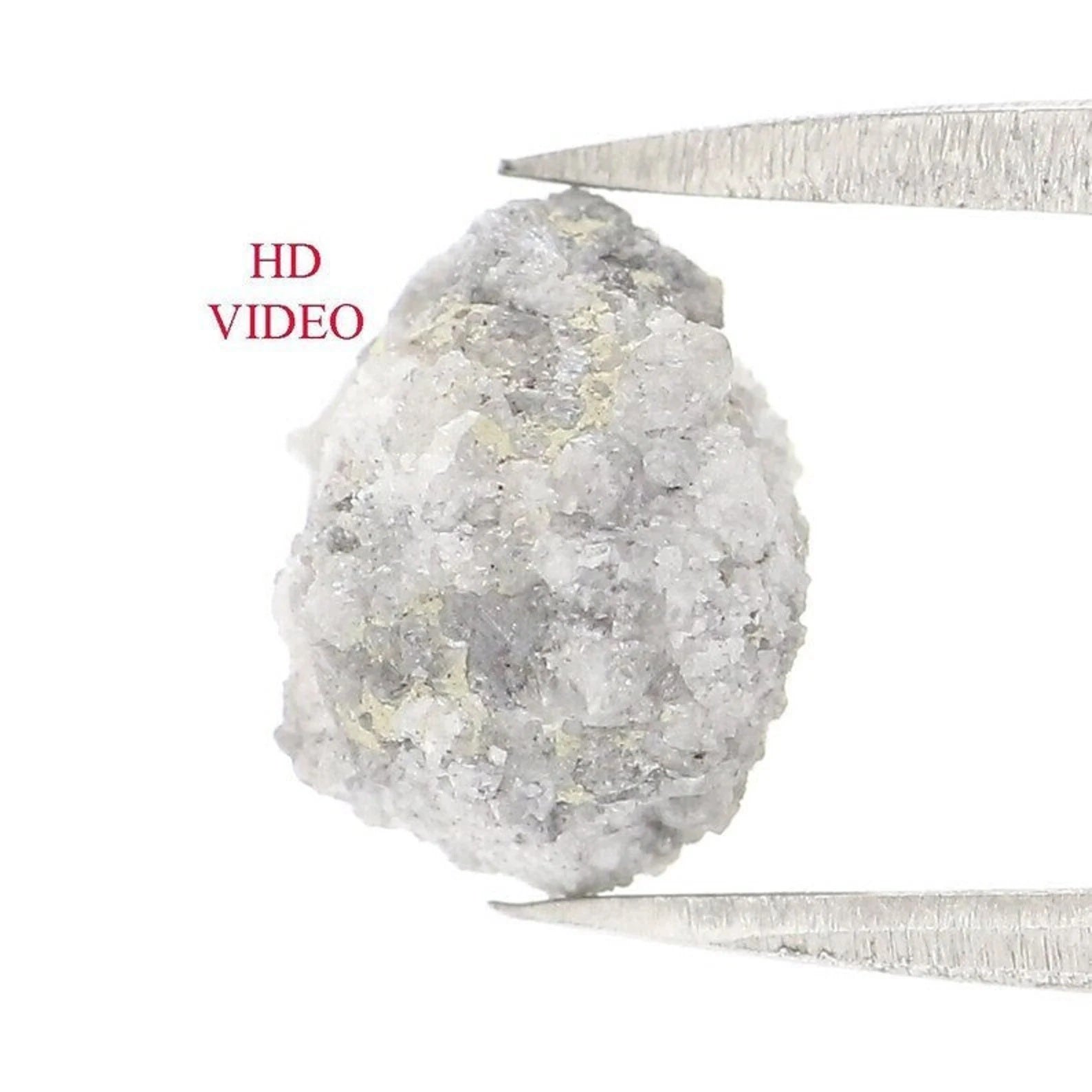 3.12 CT Natural Loose Rough Shape Diamond Grey Color Rough Diamond 9.30 MM Natural Loose Diamond Grey Color Rough Shape Diamond NQ2331