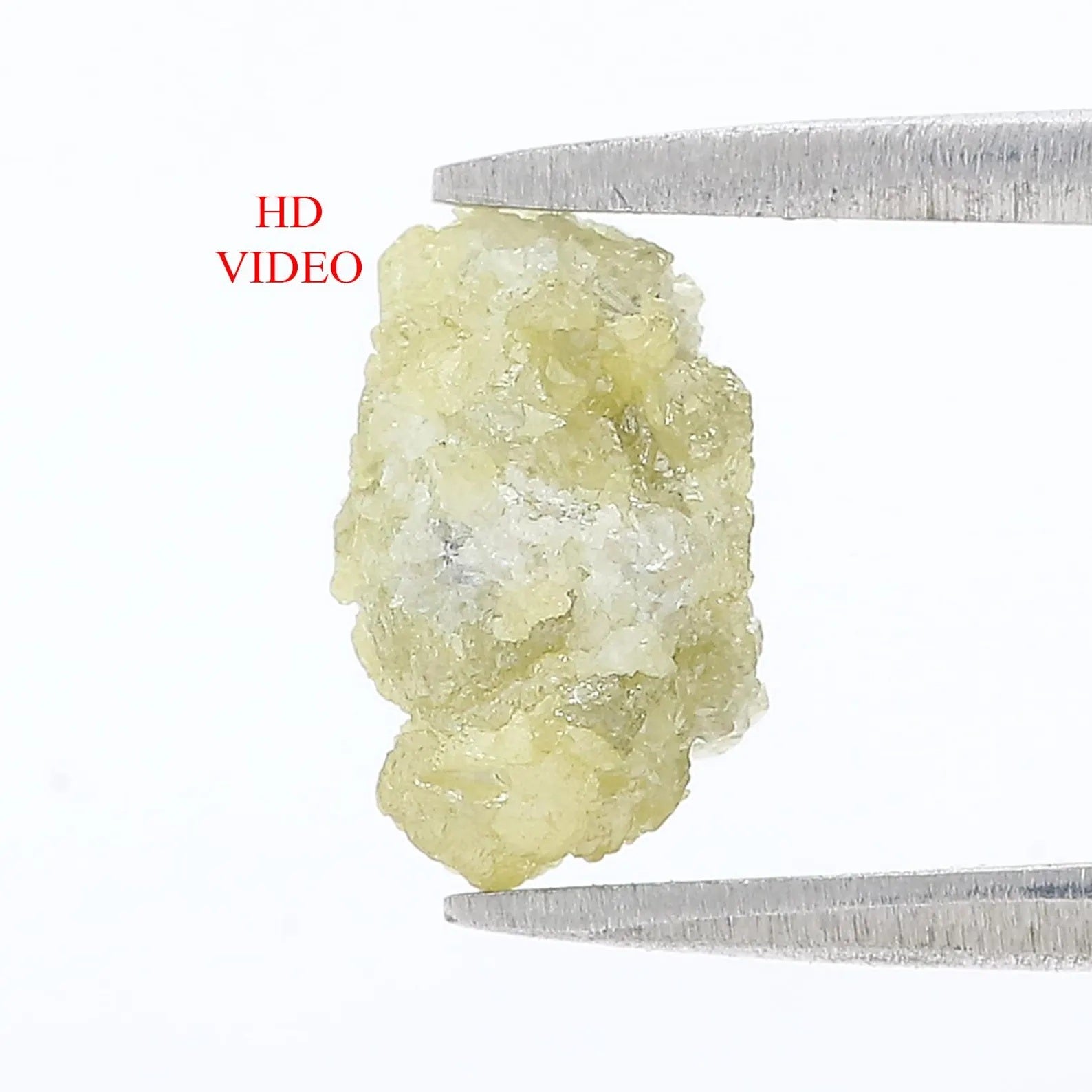 2.75 CT Natural Loose Rough Shape Diamond Yellow Color Rough Uncut Diamond 10.30 MM Natural Grey Color Rough Irregular Cut Diamond NQ2581