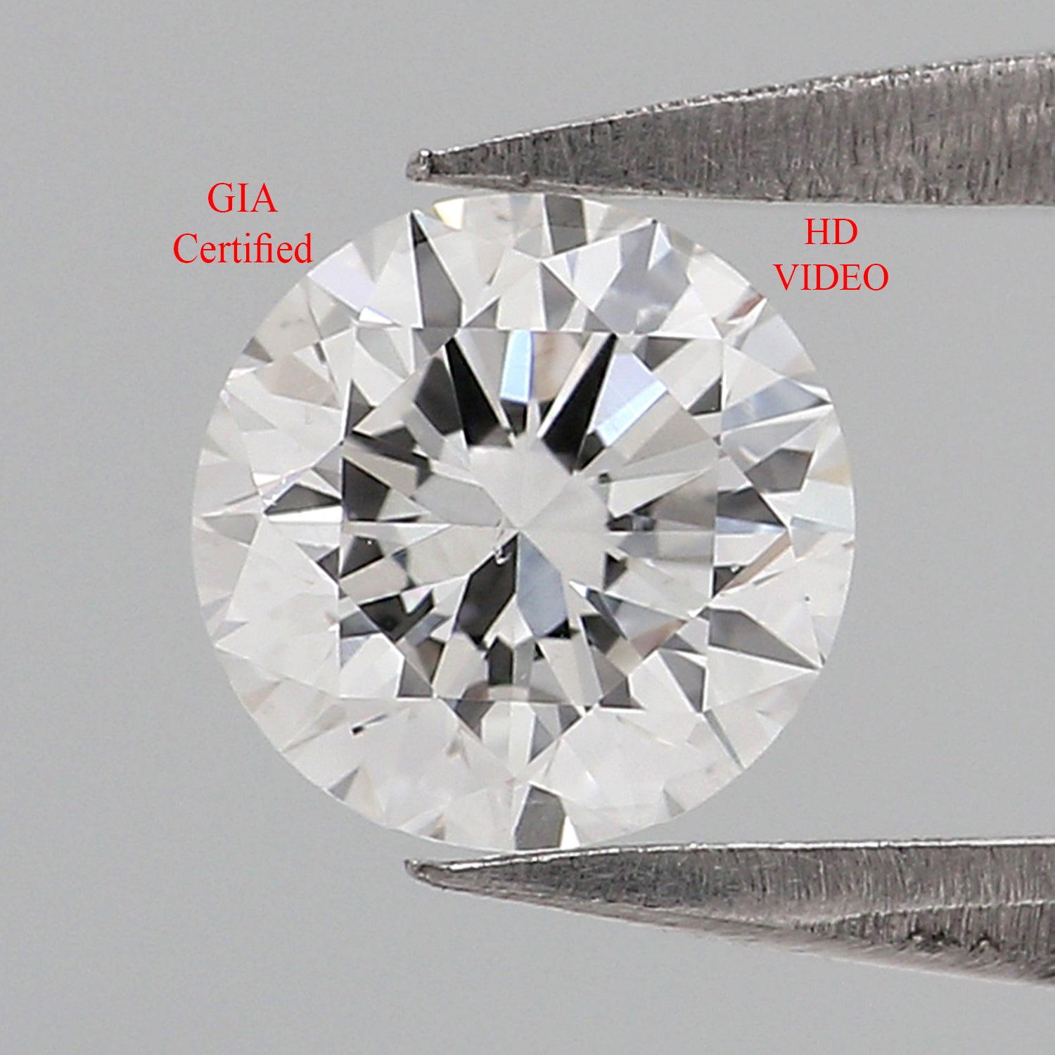 GIA Certified Natural Loose Round Brilliant Diamond, White - E Color Round Diamond, Round Cut Diamond, 0.50 CT Round Shape Diamond L2982