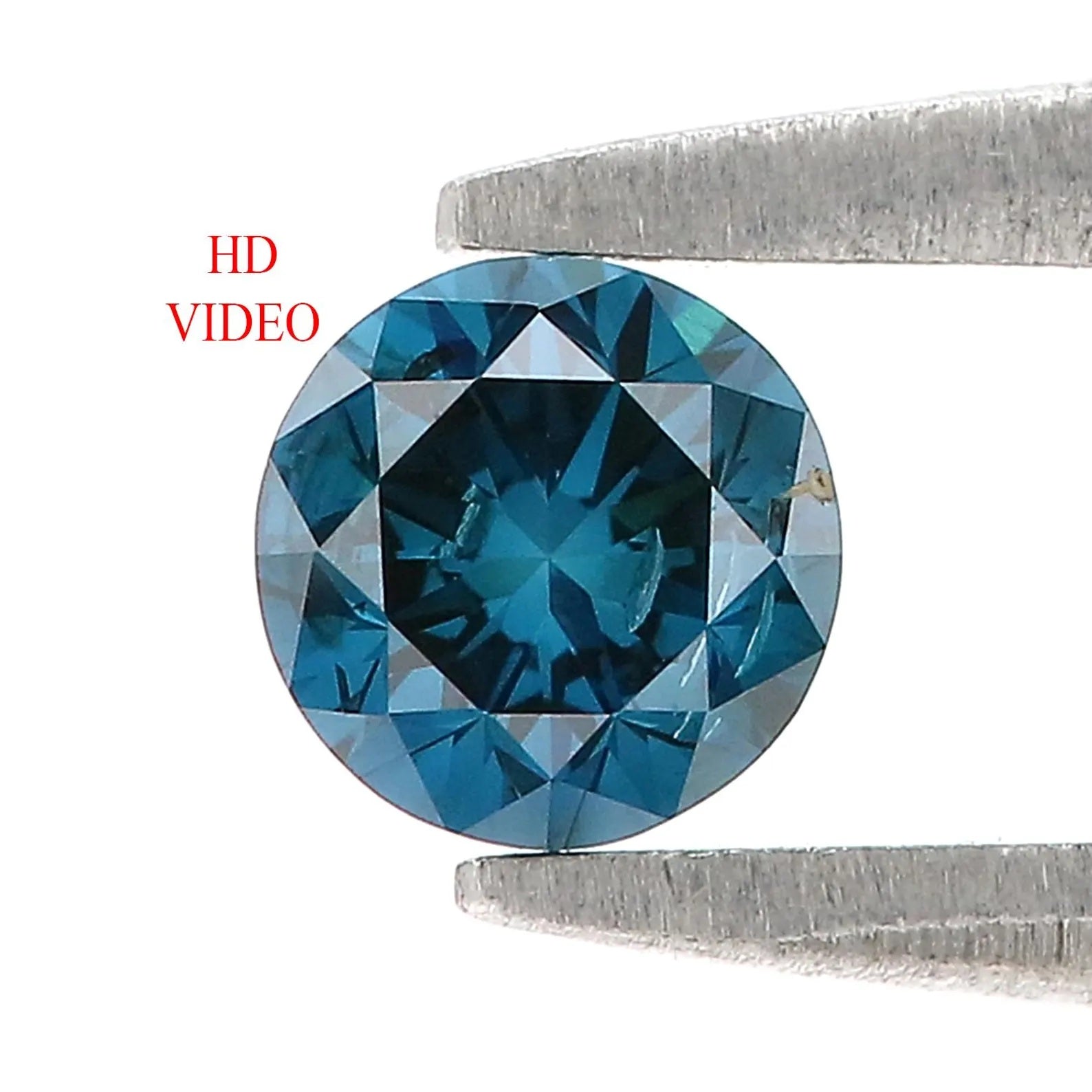 0.32 Ct Natural Loose Round Shape Diamond Blue Color Round Cut Diamond 4.30 MM Natural Diamond Blue Color Round Brilliant Cut Diamond NQ1369