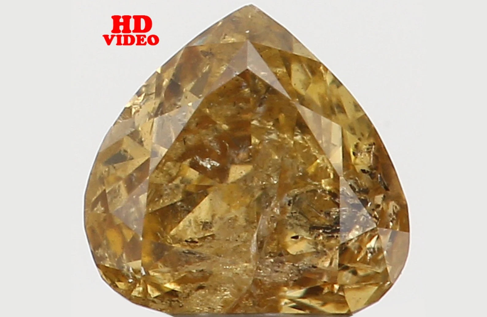 0.19 Ct Natural Loose Heart Shape Diamond Yellow Green Color Heart Diamond 3.70 MM Natural Loose Diamond Heart Brilliant Cut Diamond N7306
