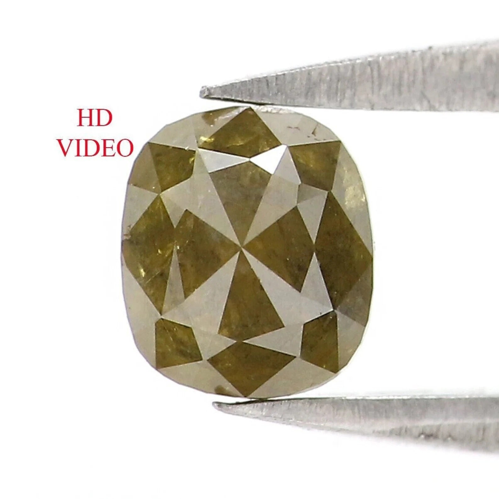 0.71 CT Natural Loose Oval Shape Diamond Green Color Oval Cut Diamond 5.35 MM Natural Loose Diamond Oval Shape Rose Cut Diamond NQ2380
