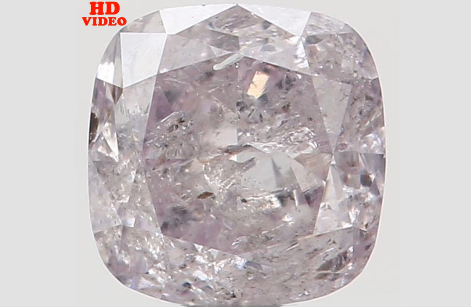 0.21 Ct Natural Loose Cushion Shape Diamond Pink Color Cushion Cut Diamond 3.45 MM Natural Loose Diamond Cushion Brilliant Cut Diamond N7087
