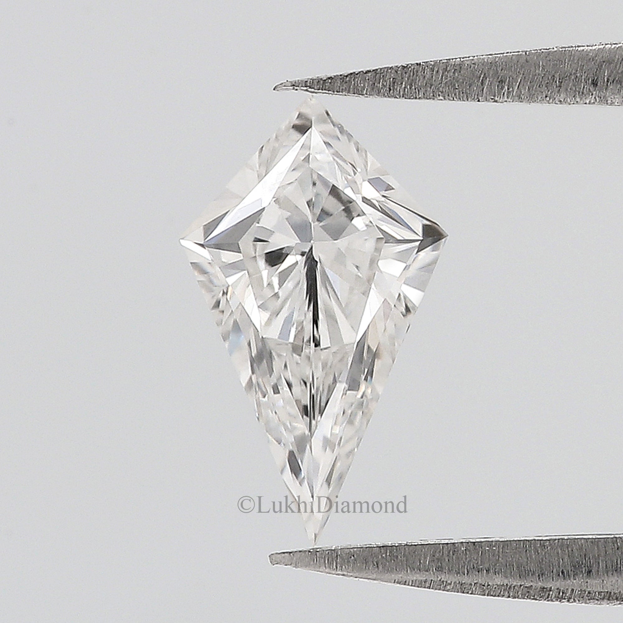 0.65 CT Kite Brilliant Cut Lab Grown Diamond Lab Created Kite Loose Diamond Kite CVD Diamond Lab Made Kite Cut for Engagement Ring Q166