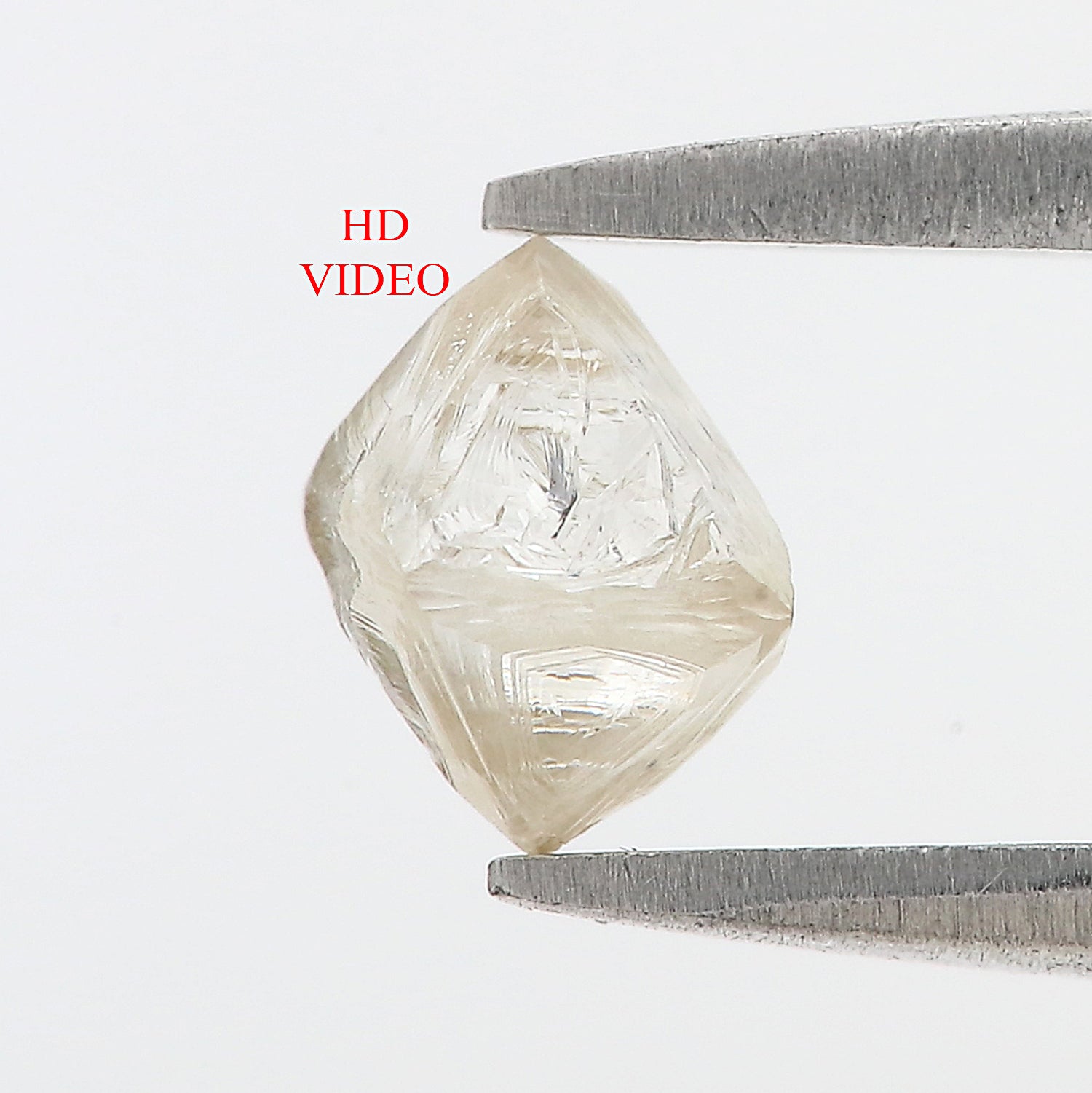 1.15 CT Natural Loose Rough Shape Diamond White-J Color Irregular Cut Diamond 5.25 MM Natural Diamond J Color Rough Irregular UnCut Diamond N2622