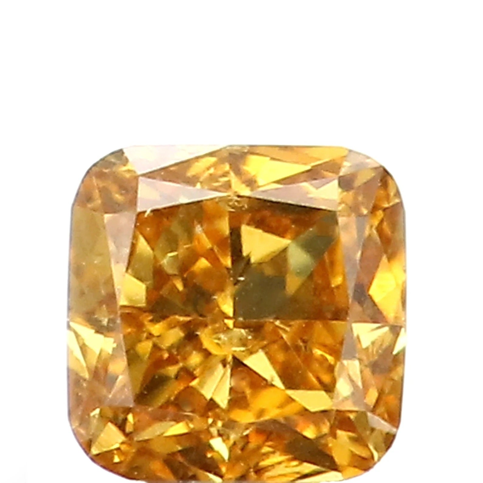 0.19 Ct Natural Loose Cushion Shape Diamond Yellowish Brown Color Cushion Diamond 3.30 MM Natural Loose Diamond Cushion Shape Diamond N9823