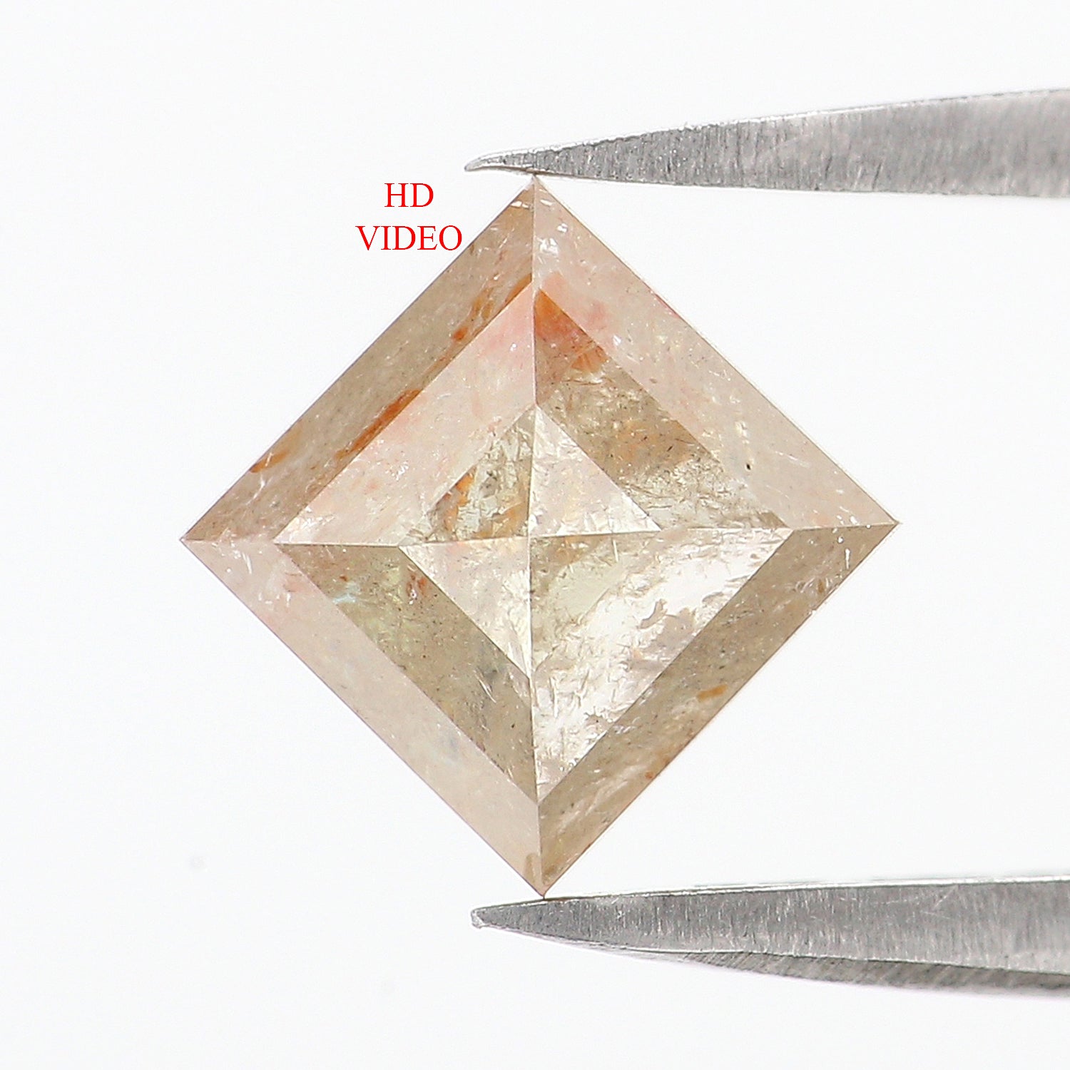 1.51 Ct Natural Loose Kite Shape Diamond Grey Color Kite Cut Diamond 8.55 MM Natural Loose Diamond Grey Kite Shape Rose Cut Diamond QL9612