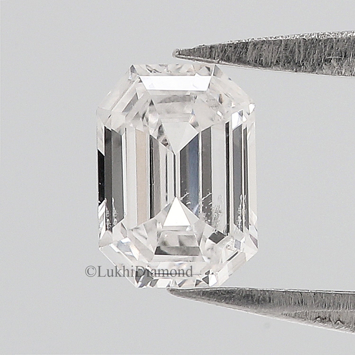 0.53 CT Emerald Brilliant Cut Diamond White - G Color VS Clarity Lab Grown Diamond Lab Created Loose Diamond Emerald CVD Diamond L3110