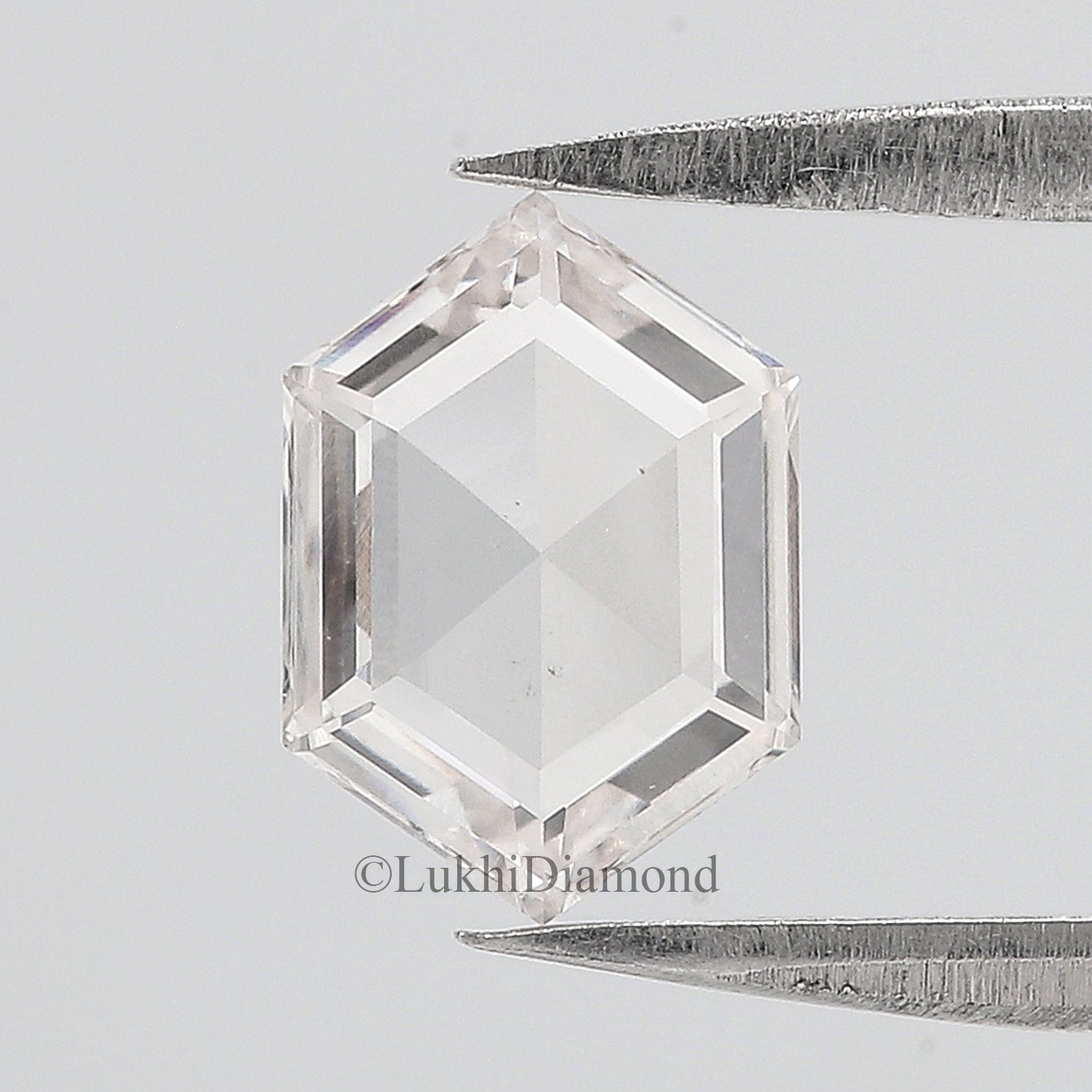 0.95 CT Hexagon Brilliant Cut Diamond White - G Color VS Clarity Lab Grown Diamond Lab Created Loose Diamond Hexagon CVD Diamond L3108