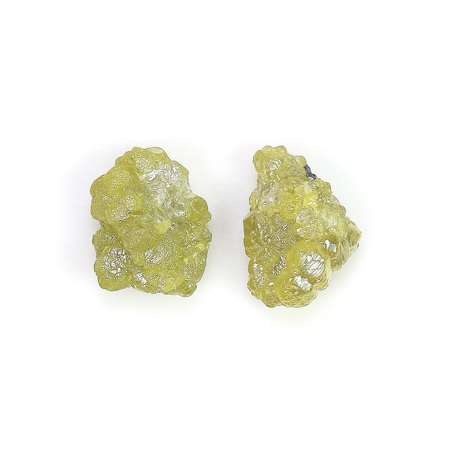 3.78 CT Natural Loose Rough Shape Diamond Yellow Color Rough Uncut Diamond 9.00 MM Natural Grey Color Rough Irregular Cut Diamond LQ3360