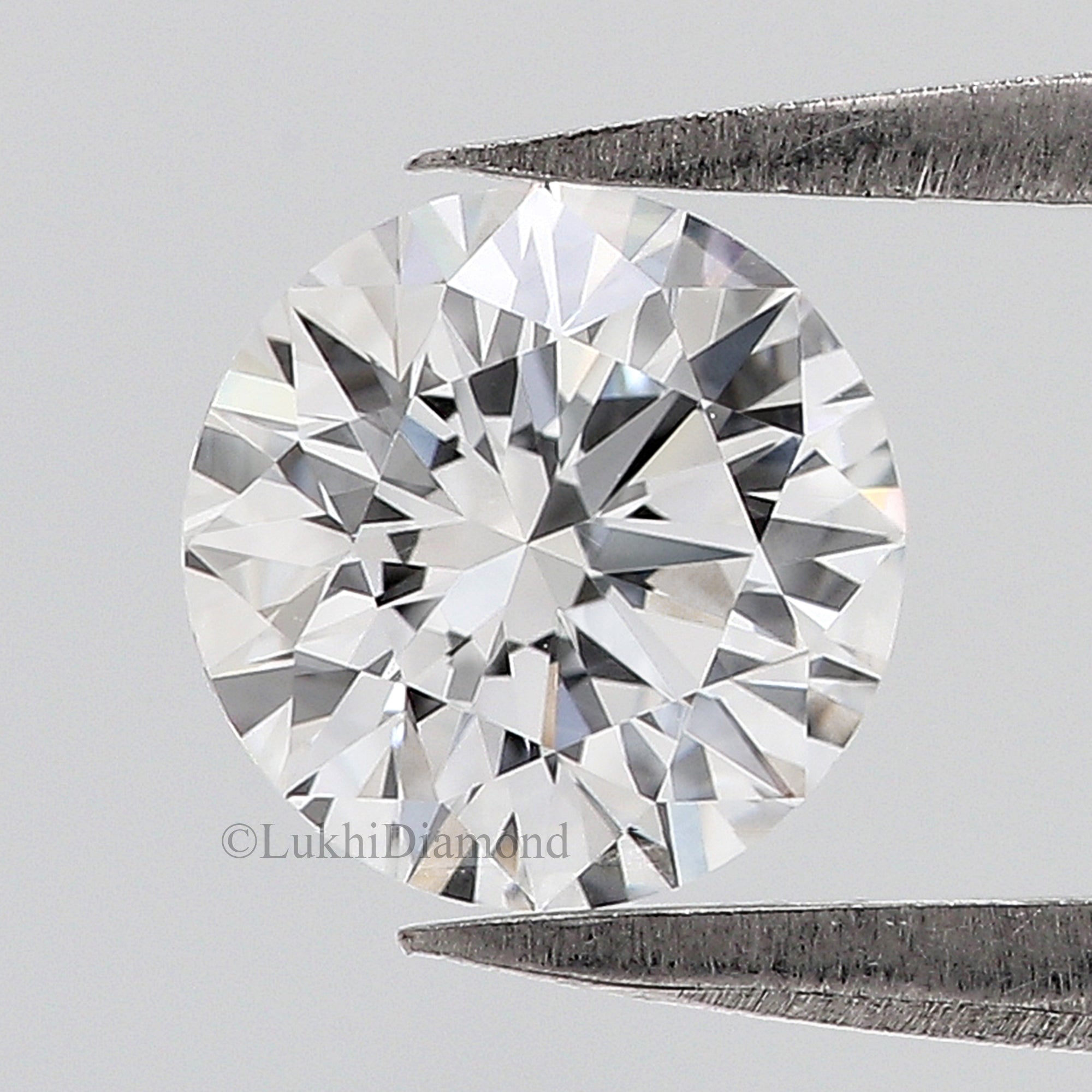 IGI Certified 1 Ct, 1.5 Ct, 2 Ct, 2.5 Ct, 3 Ct Round Brilliant Cut E/F Color VS Clarity Lab Grown CVD Diamond Lab Created Diamond Q103