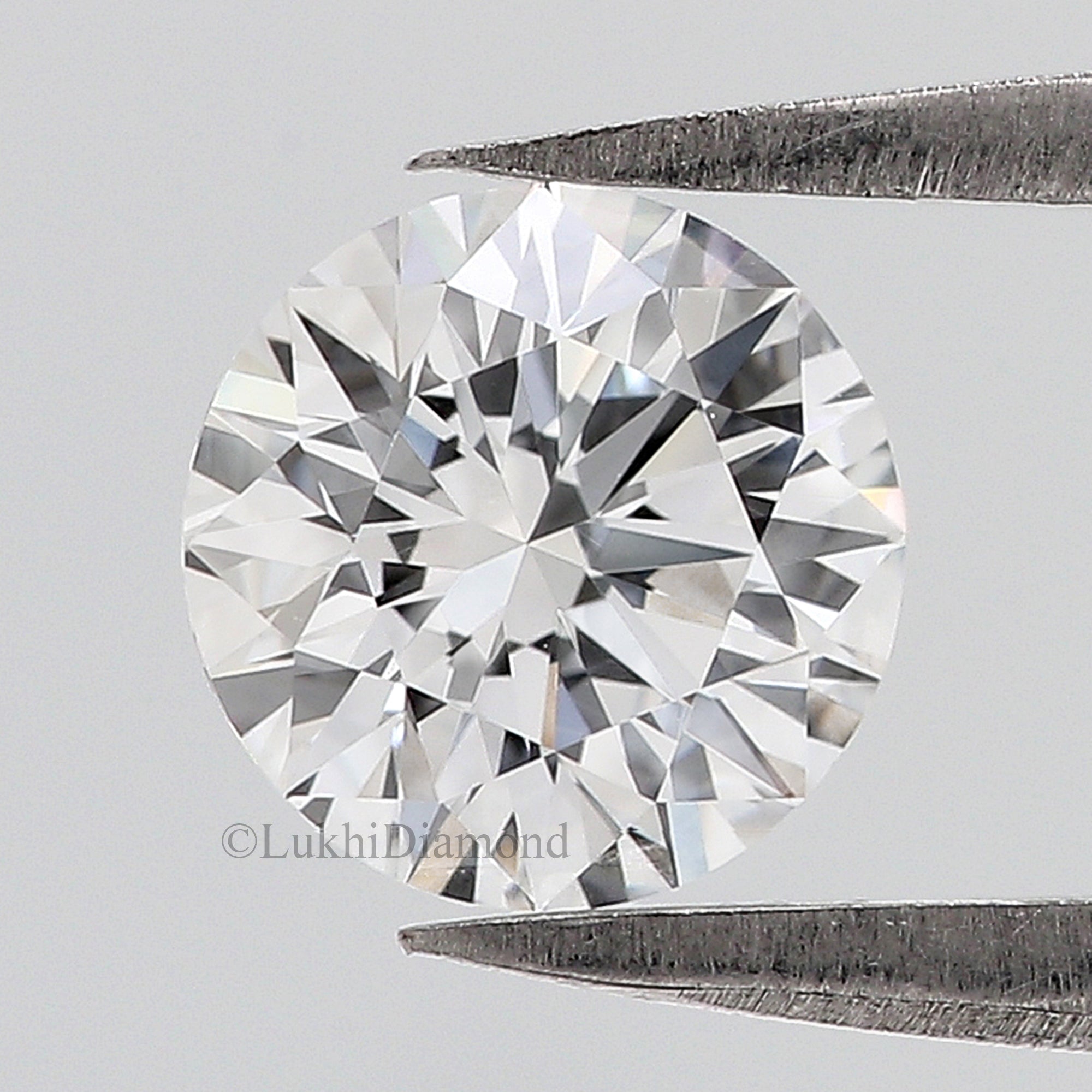 IGI Certified 1 Ct, 1.5 Ct, 2 Ct, 2.5 Ct, 3 Ct Round Brilliant Cut Lab Grown CVD Diamond Lab Created Loose Diamond for Engagement Ring Q103