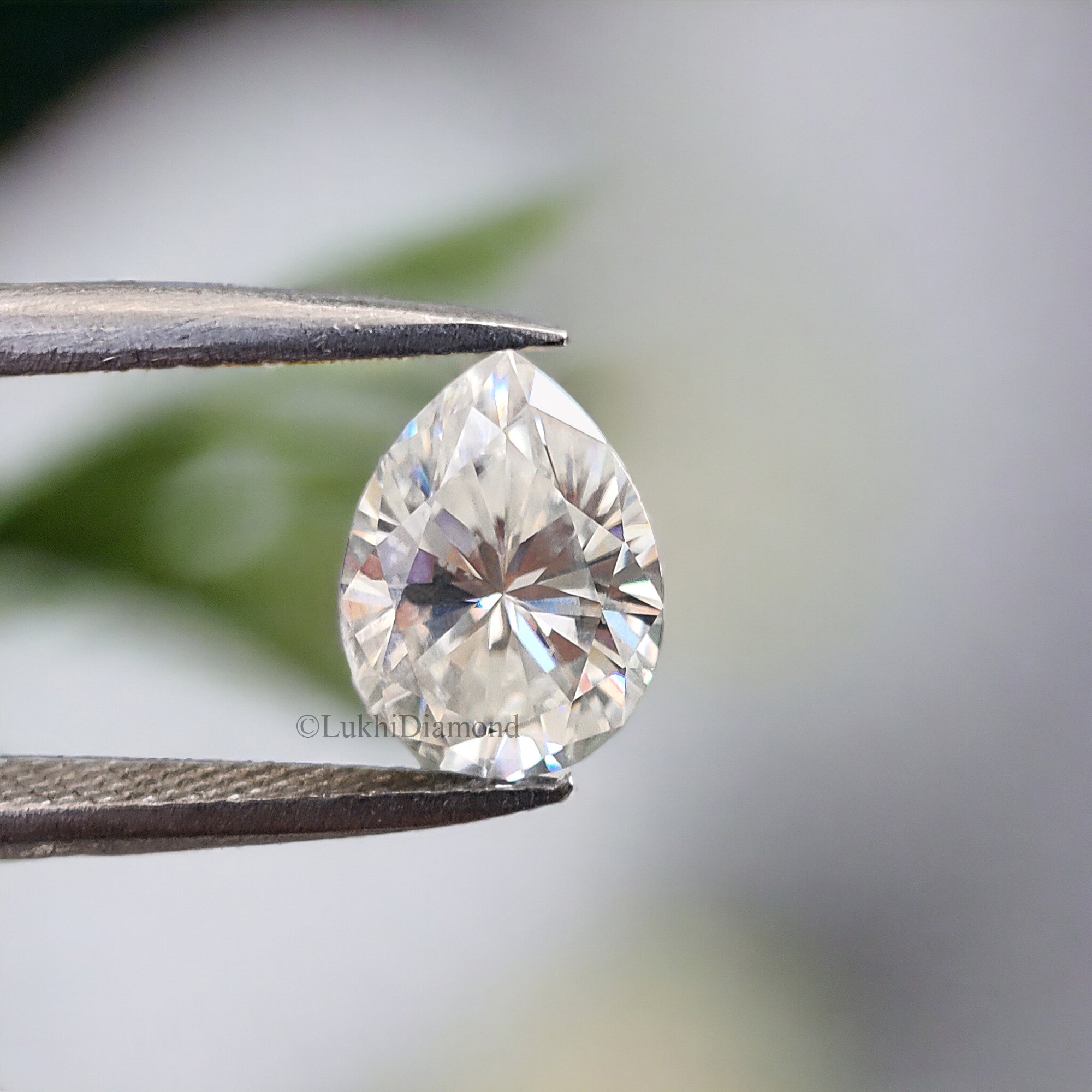 Pear Brilliant Cut Loose White Moissanite Stone 7,8,9,10,12 MM Vintage Antique Handcrafted Eye Clean Moissanite Engagement Gift Ring Q135