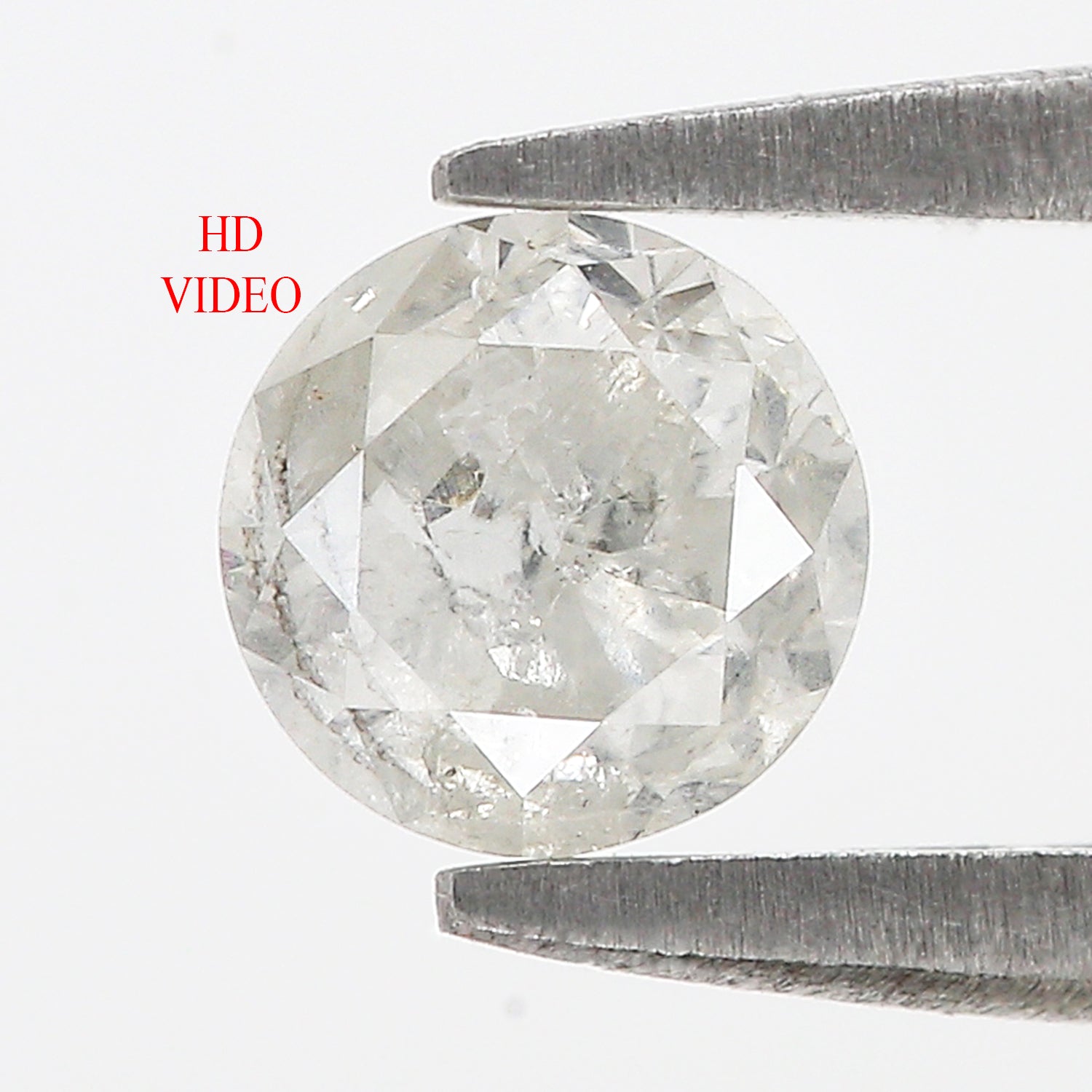 0.73 Ct Natural Loose Round Brilliant Cut Diamond White - I Color Round Cut Diamond 5.35 MM Natural Loose White- I Round Shape Diamond L3537