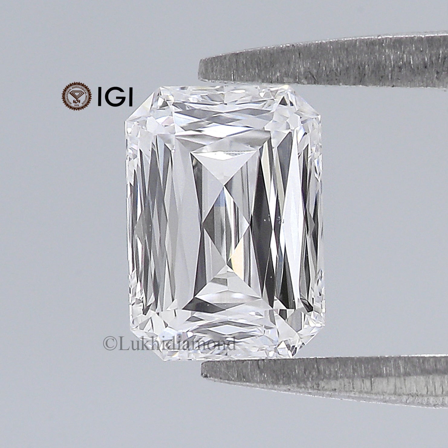 1.06 CT IGI Certified Radiant Cut Diamond White - D Color VVS2 Clarity Diamond Ashoka Cut Lab Grown CVD Diamond Lab Created Diamond L3229