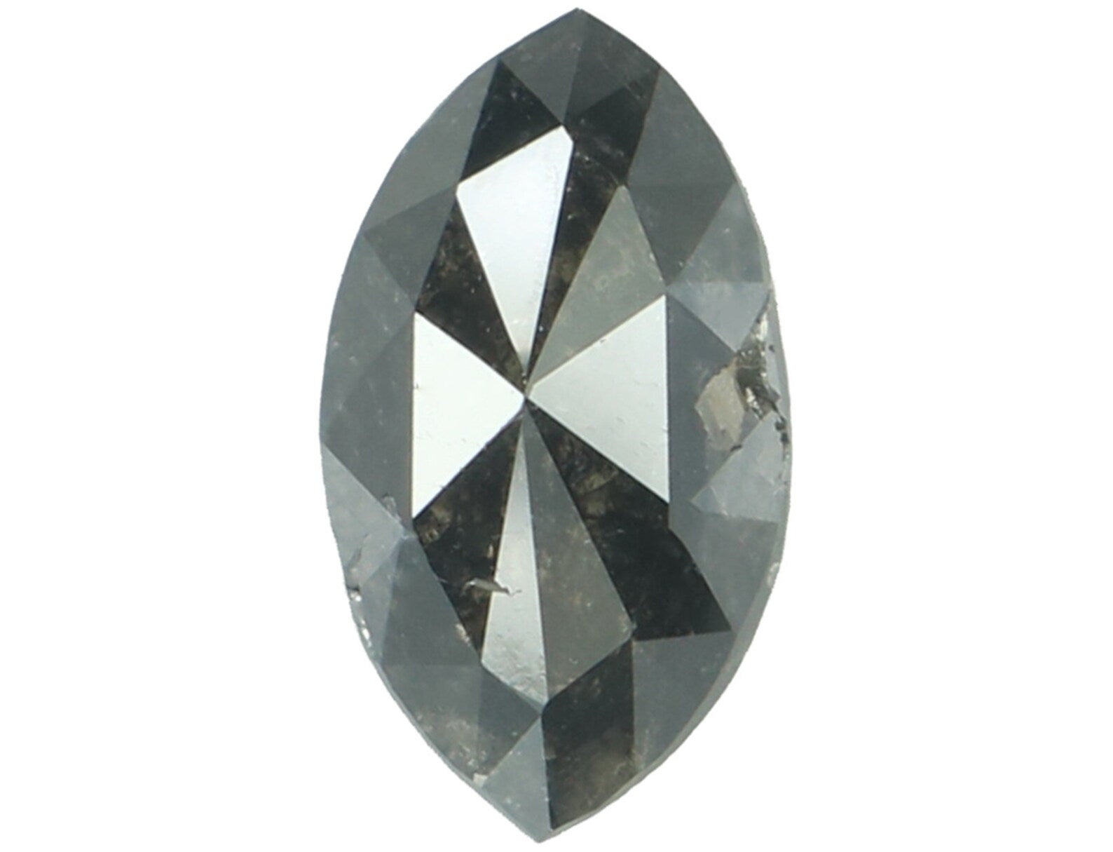 1.04 Ct Natural Loose Marquise Shape Diamond Black Color Marquise Diamond 8.50 MM Natural Loose Diamond Marquise Rose Cut Diamond N8162