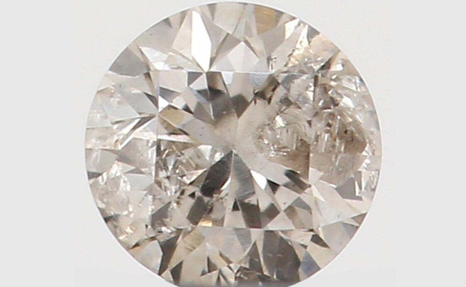 0.10 Ct Natural Loose Round Shape Diamond Brown Color Round Cut Diamond 2.90 MM Natural Loose Diamond Round Brilliant Cut Diamond N7993