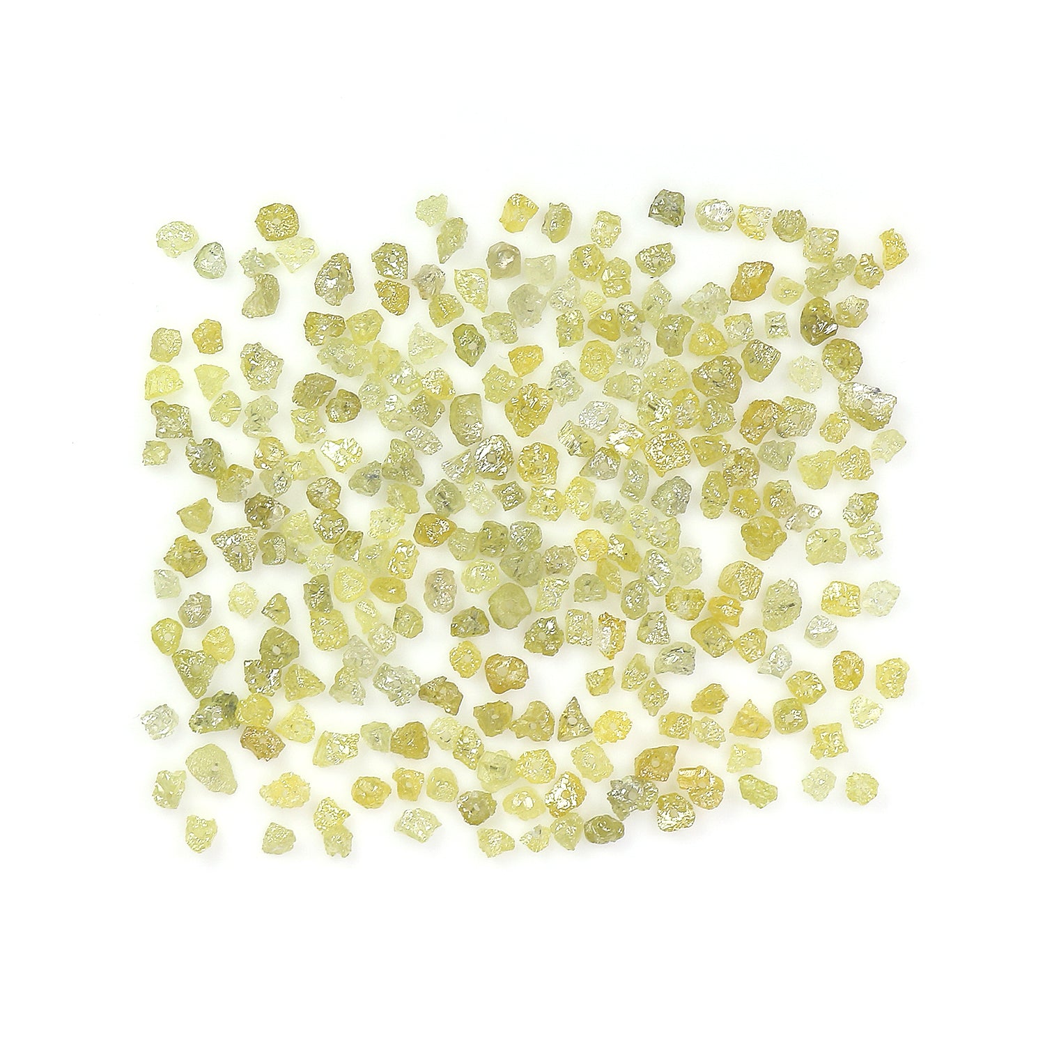 Natural Loose Rough Shape Diamond Yellow Color Rough Bead Cut Diamond 100 PCS Lot Uncut Drilled Bead Rough Irregular Cut Bead Diamond Q78