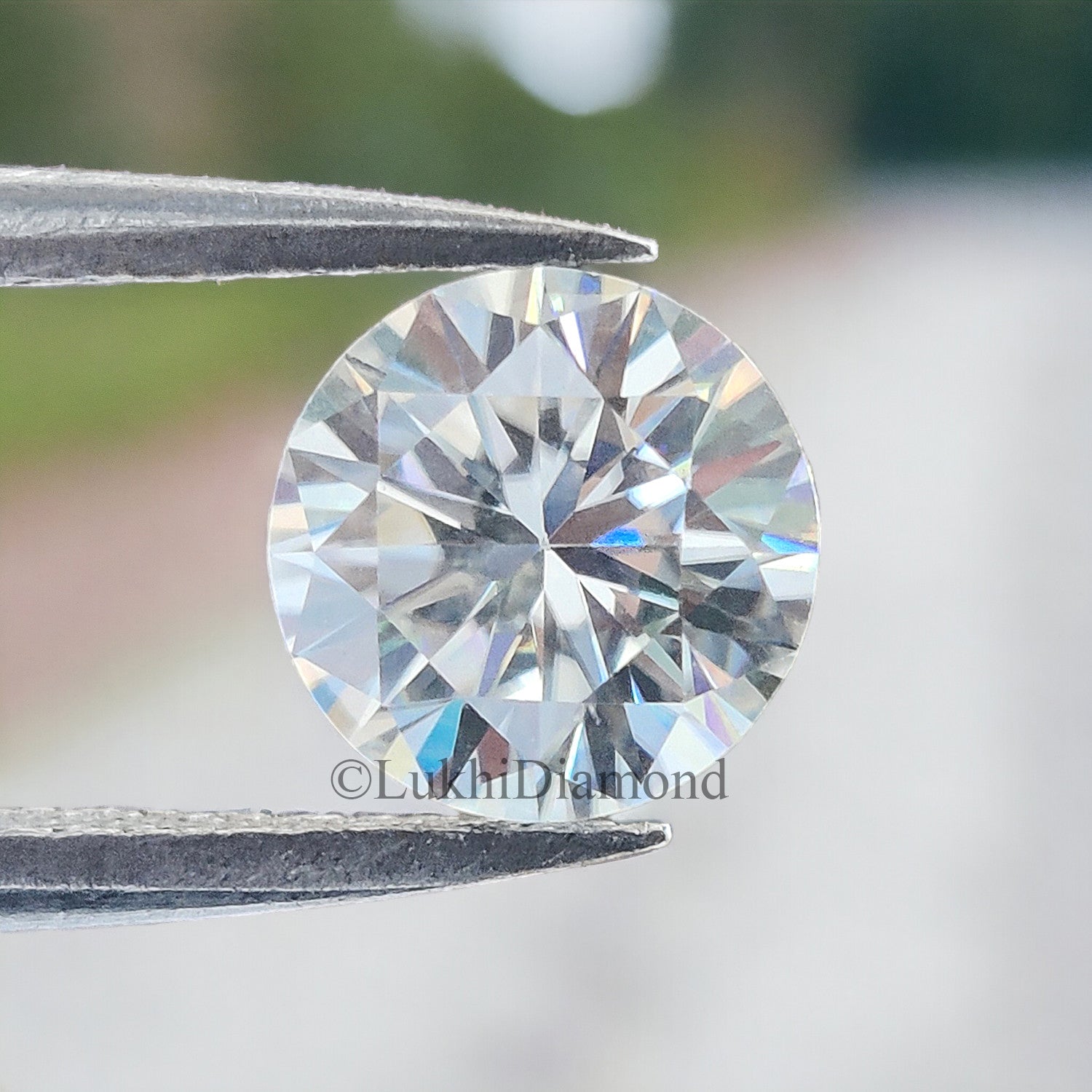 Round Brilliant Cut Loose White Moissanite Stone 6.5,7,8,9,10, MM Vintage Antique Handcrafted Eye Clean Moissanite Engagement Gift Ring Q118