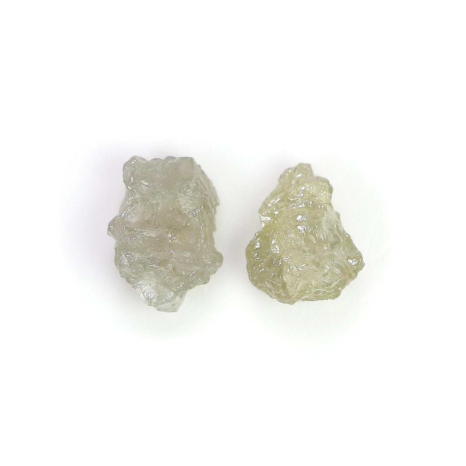 2.68 CT Natural Loose Rough Shape Diamond Grey Color Rough Uncut Diamond 7.65 MM Natural Grey Diamond Rough Irregular Cut Diamond NQ2580