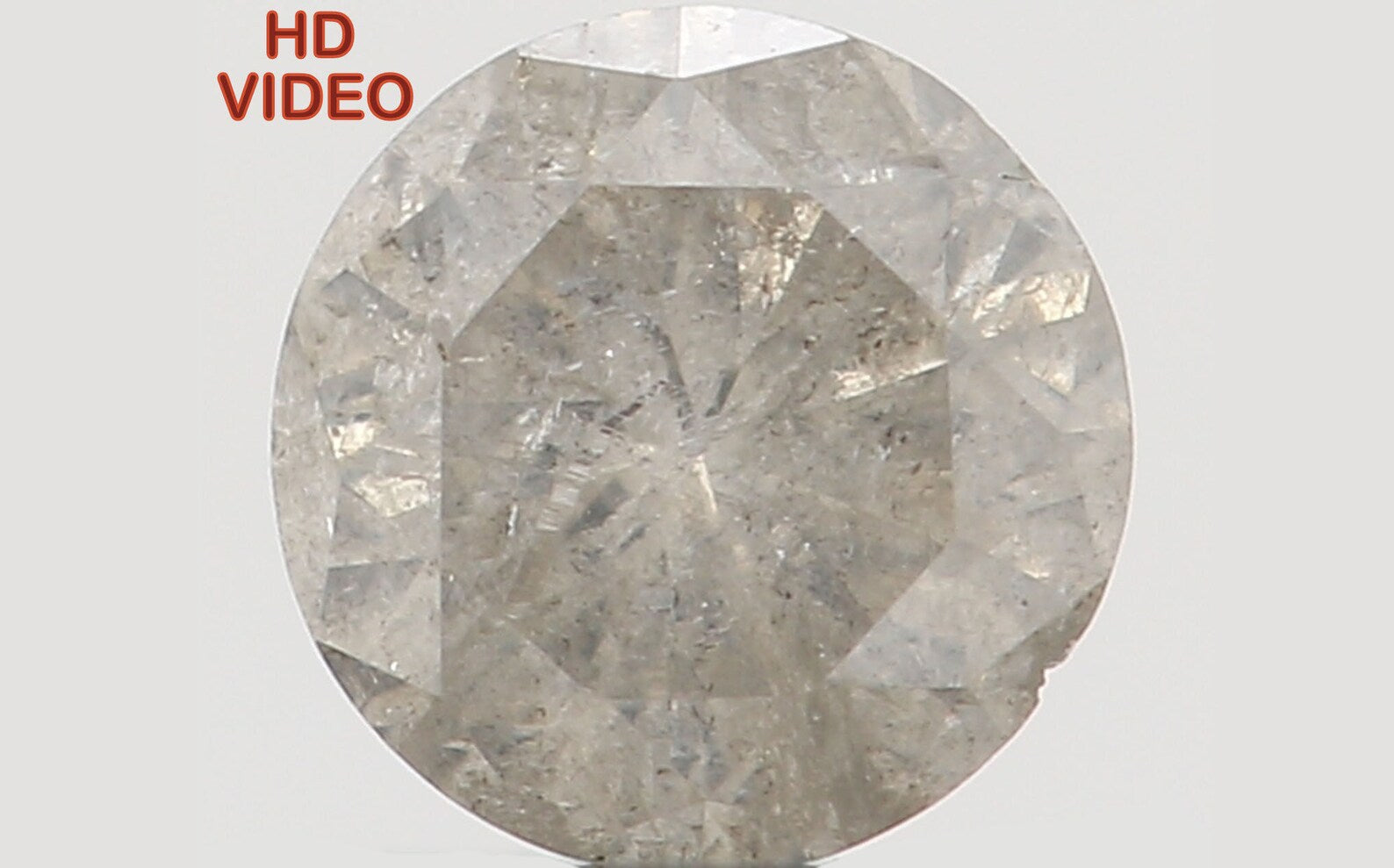 0.18 Ct Natural Loose Round Shape Diamond Grey Color Round Cut Diamond 3.60 MM Natural Loose Diamond Round Brilliant Cut Diamond N7977