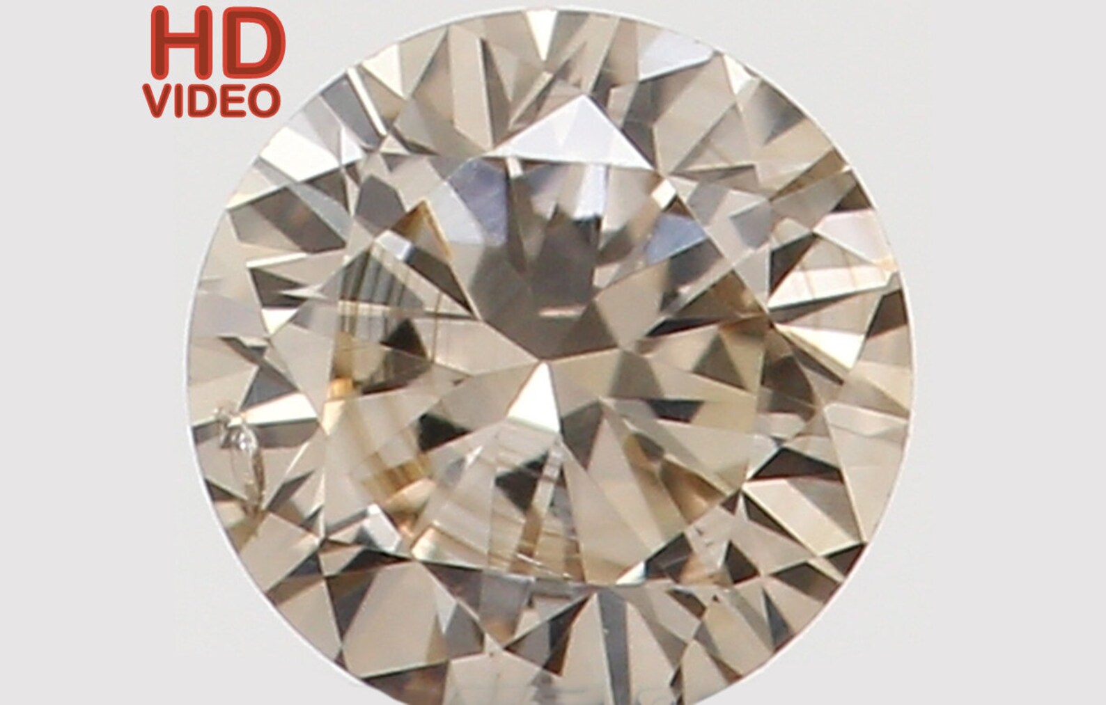 0.08 CT Natural Loose Round Shape Diamond Brown Color Round Cut Diamond 2.80 MM Natural Loose Diamond Round Brilliant Cut Diamond N7960