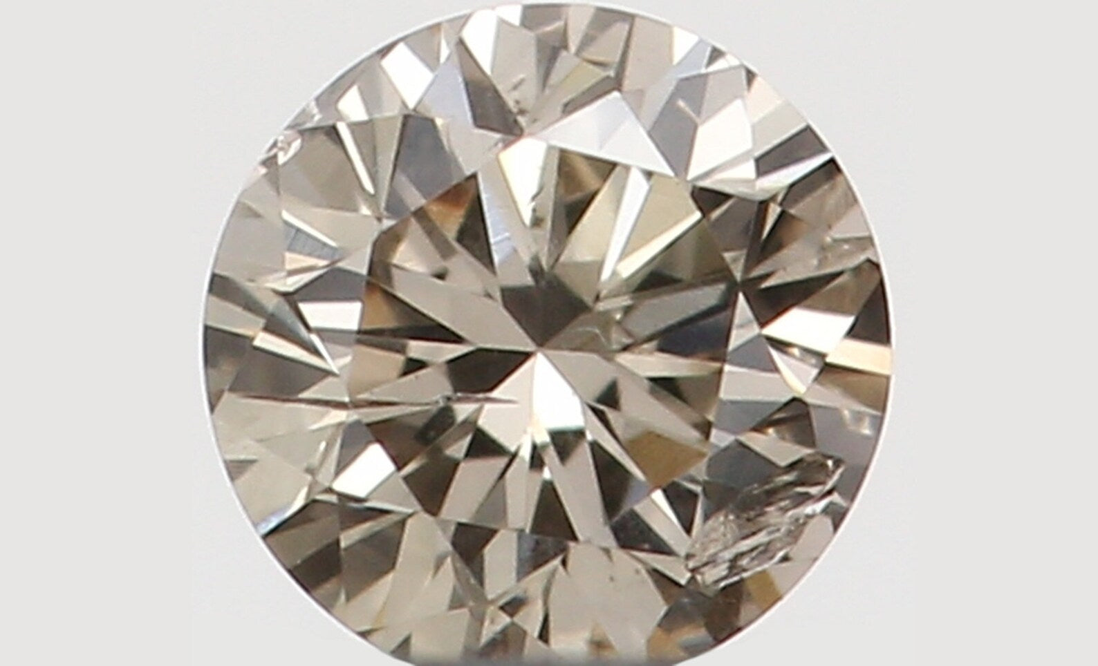 0.090 Ct Natural Loose Round Diamond Brown Color Round Diamond 2.80 MM Natural Loose Diamond Brown Color Round Brilliant Cut Diamond N7832