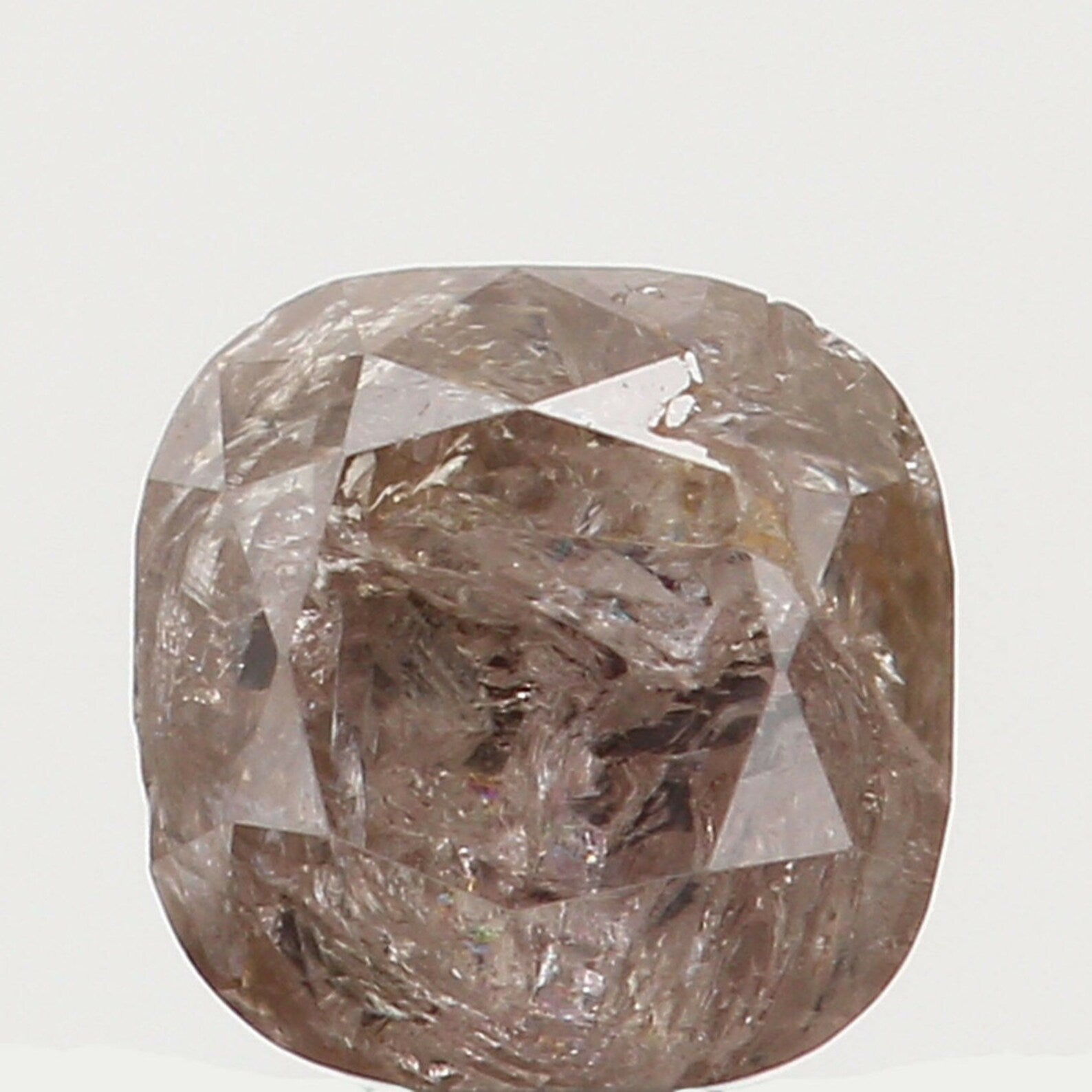 0.29 CT Natural Loose Cushion Shape Diamond Fancy White Grey Color Cushion Diamond 3.40 MM Natural Loose Cushion Brilliant Cut Diamond N7250