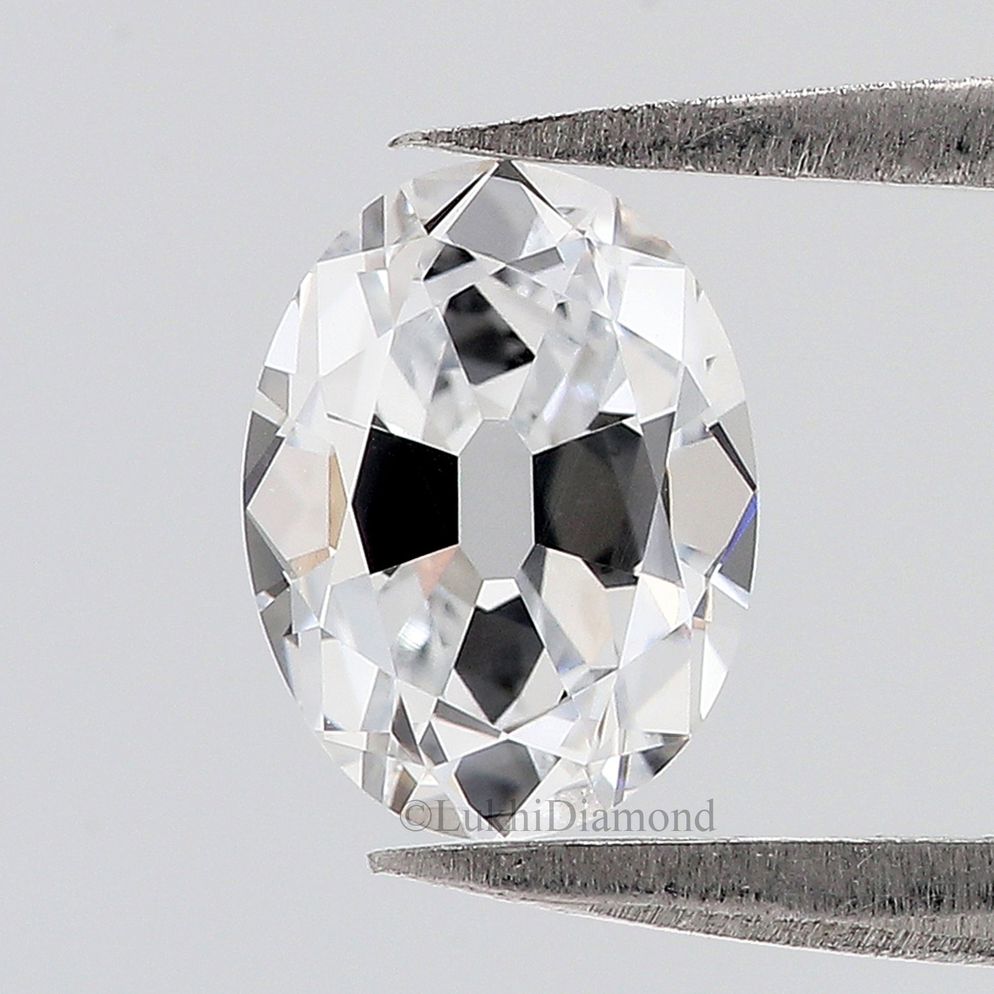 1 CT Oval Old European Cut Diamond E/F Color VS Clarity Lab Grown CVD Diamond Lab Created Oval Loose Diamond Oval Diamond Q160