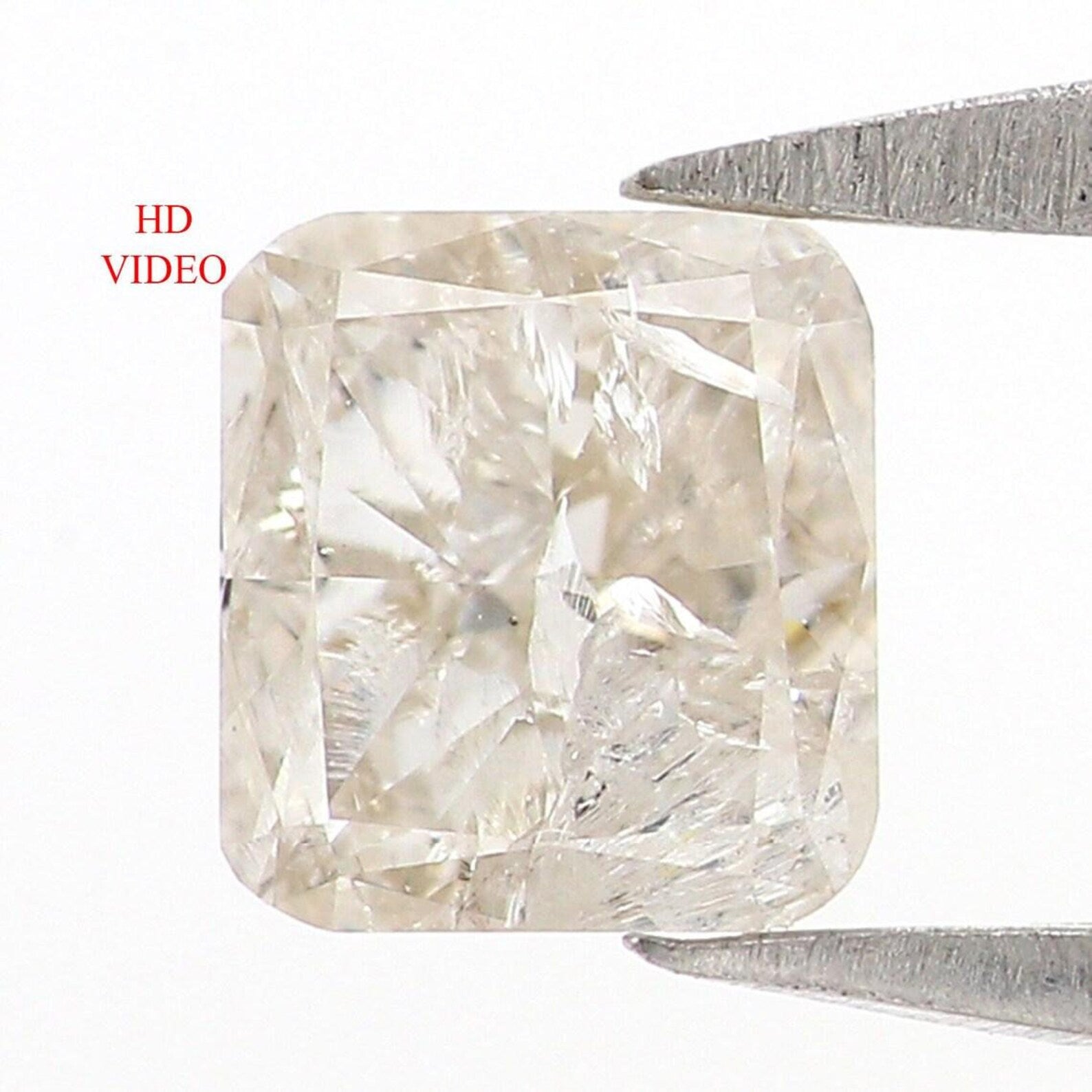 0.34 CT Natural Loose Cushion Shape Diamond White - I Color Cushion Diamond 4.25 MM Natural White Color Cushion Brilliant Cut Diamond NQ7470