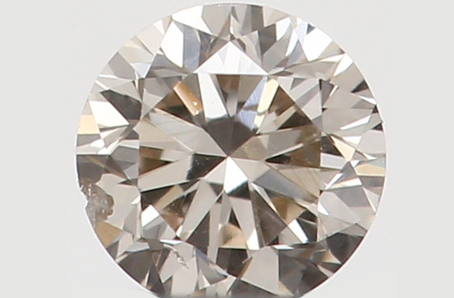 0.093 Ct Natural Loose Round Shape Diamond Brown Color Round Cut Diamond 2.80 MM Natural Loose Diamond Round Brilliant Cut Diamond N7847